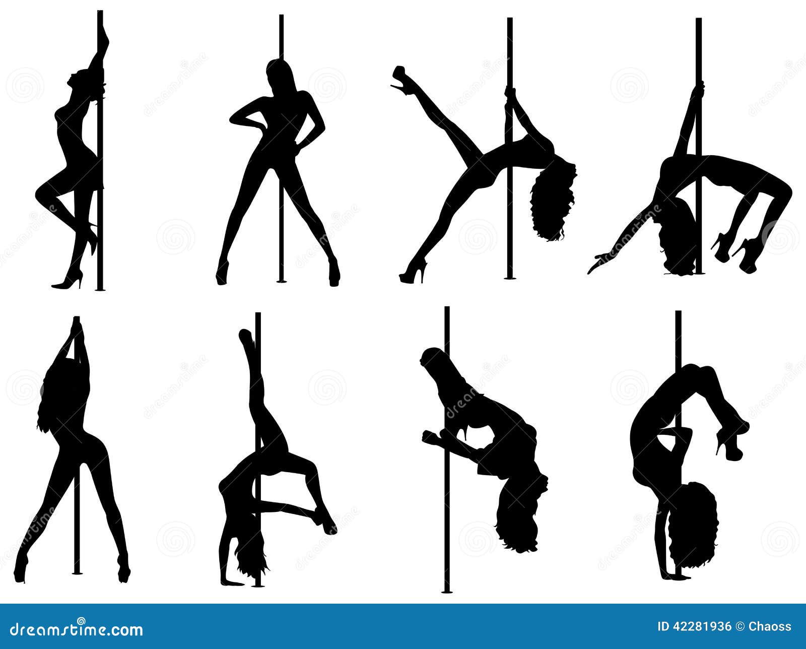 1425 Pole Dance Stock Illustrations, Vectors & Clipart - Dreamstime