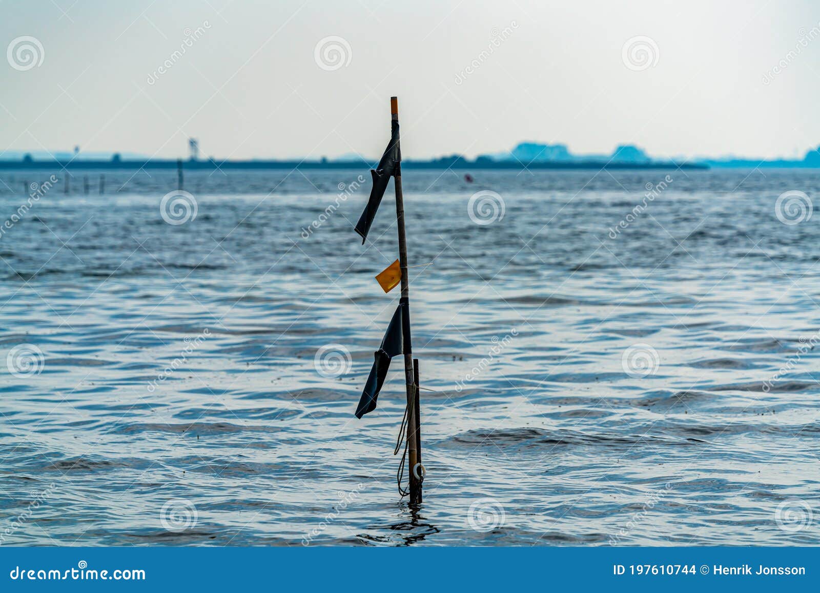 https://thumbs.dreamstime.com/z/pole-flags-marking-location-underwater-fishing-nets-along-shore-fishing-net-marker-sea-197610744.jpg