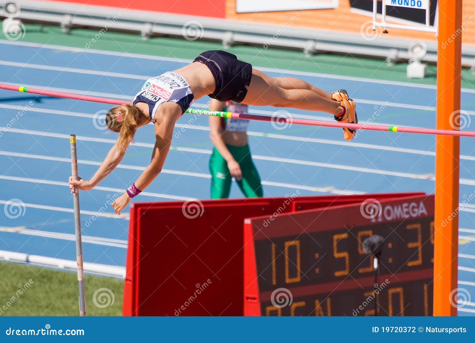 Pole Vault Athletics editorial photography. Image of women 19720372