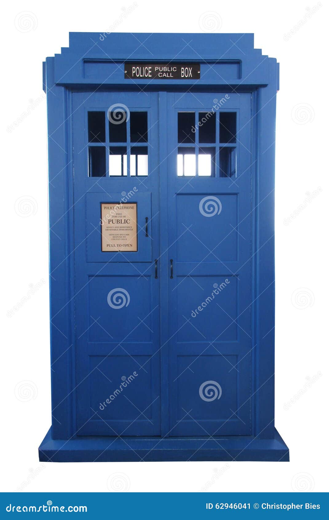 police call box tardis