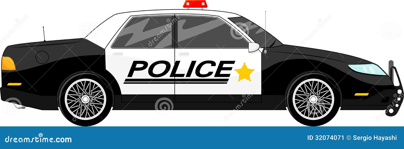 police car clipart black and white - photo #50