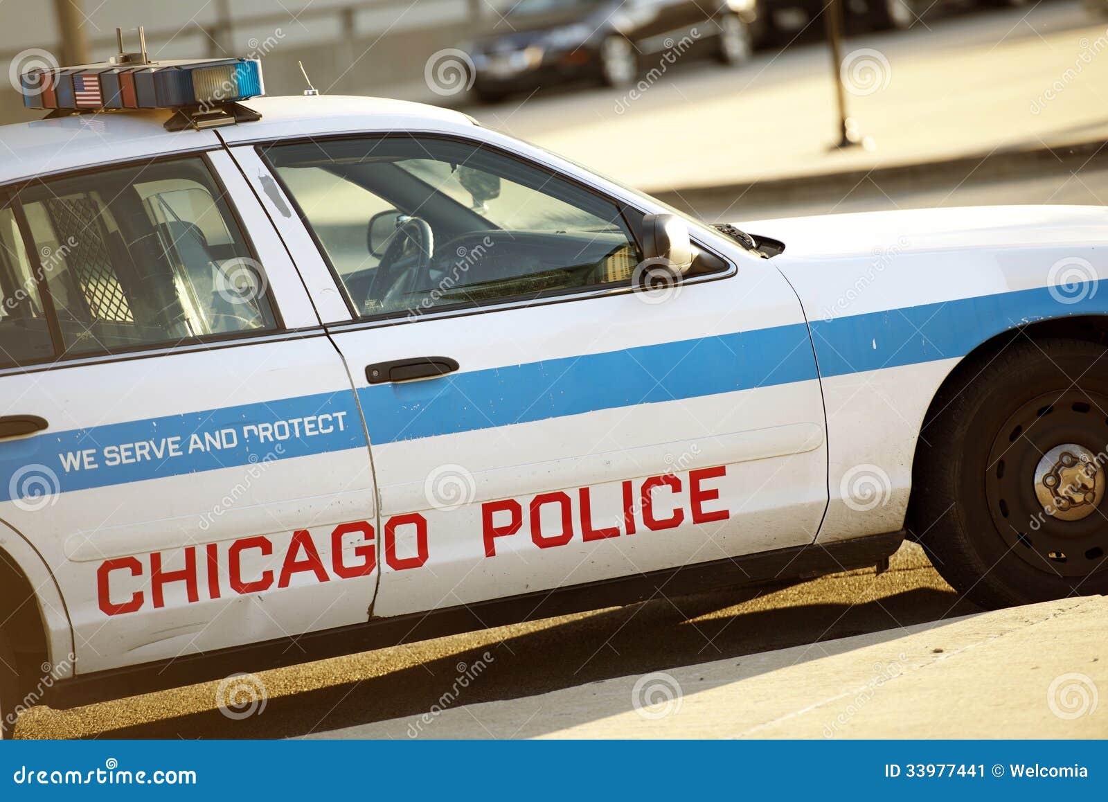 police cruiser in chicago