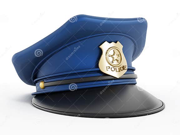 Police hat stock illustration. Illustration of dress - 46733678