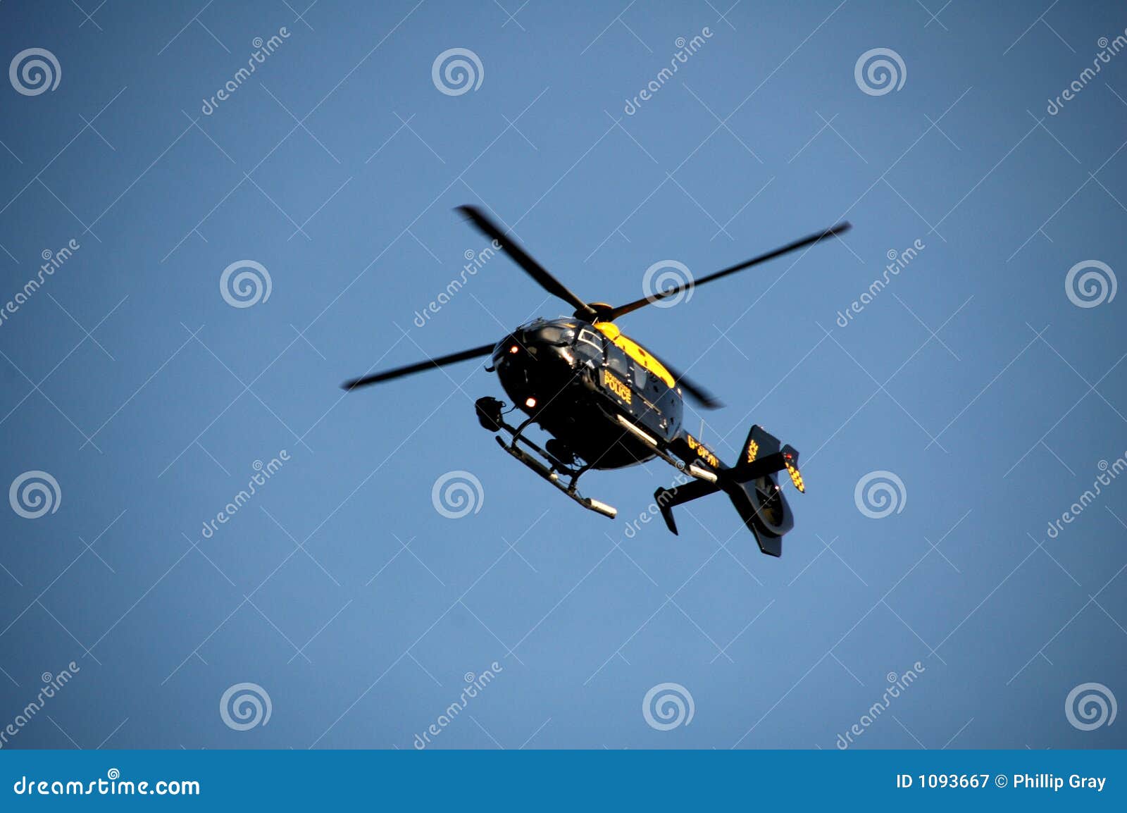 police helicopter