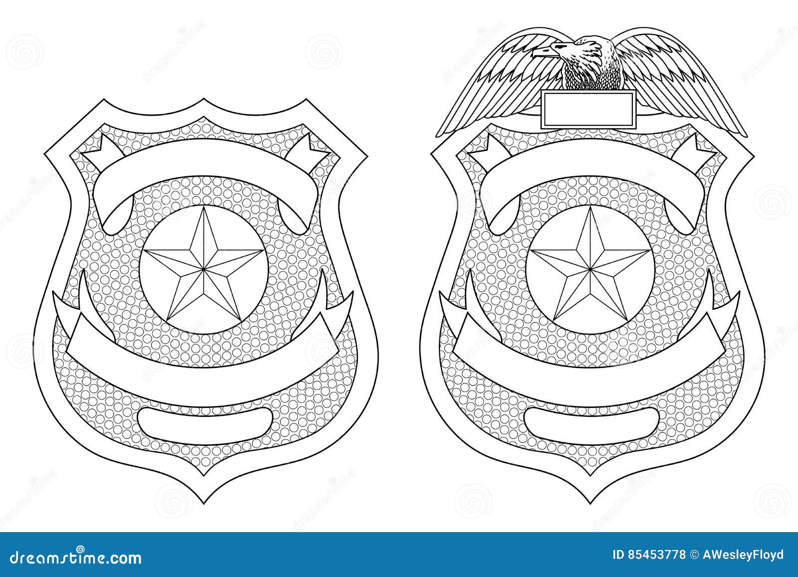 police law enforcement badge