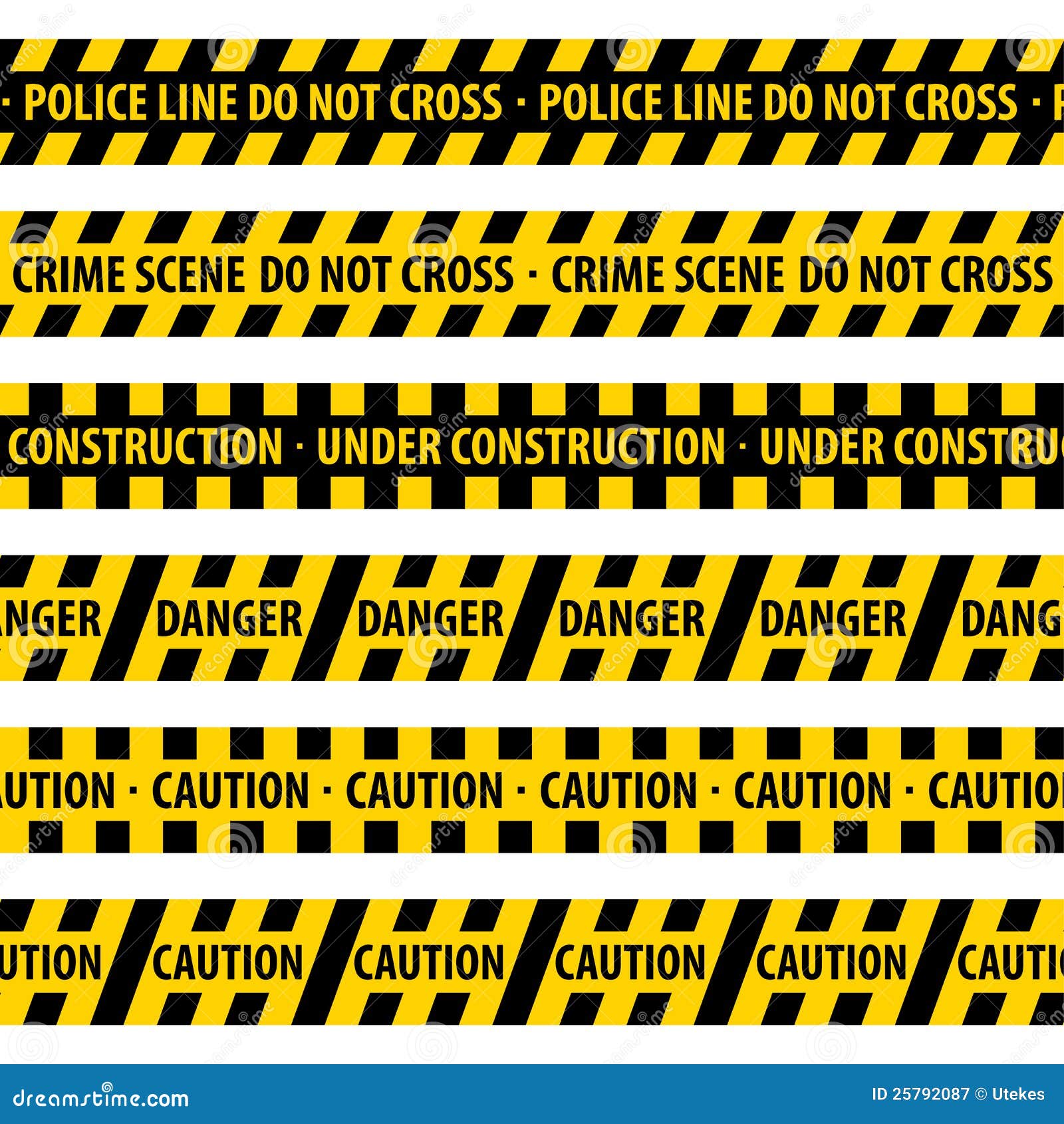 Police Line. Royalty Free Stock Photography - Image: 25792087