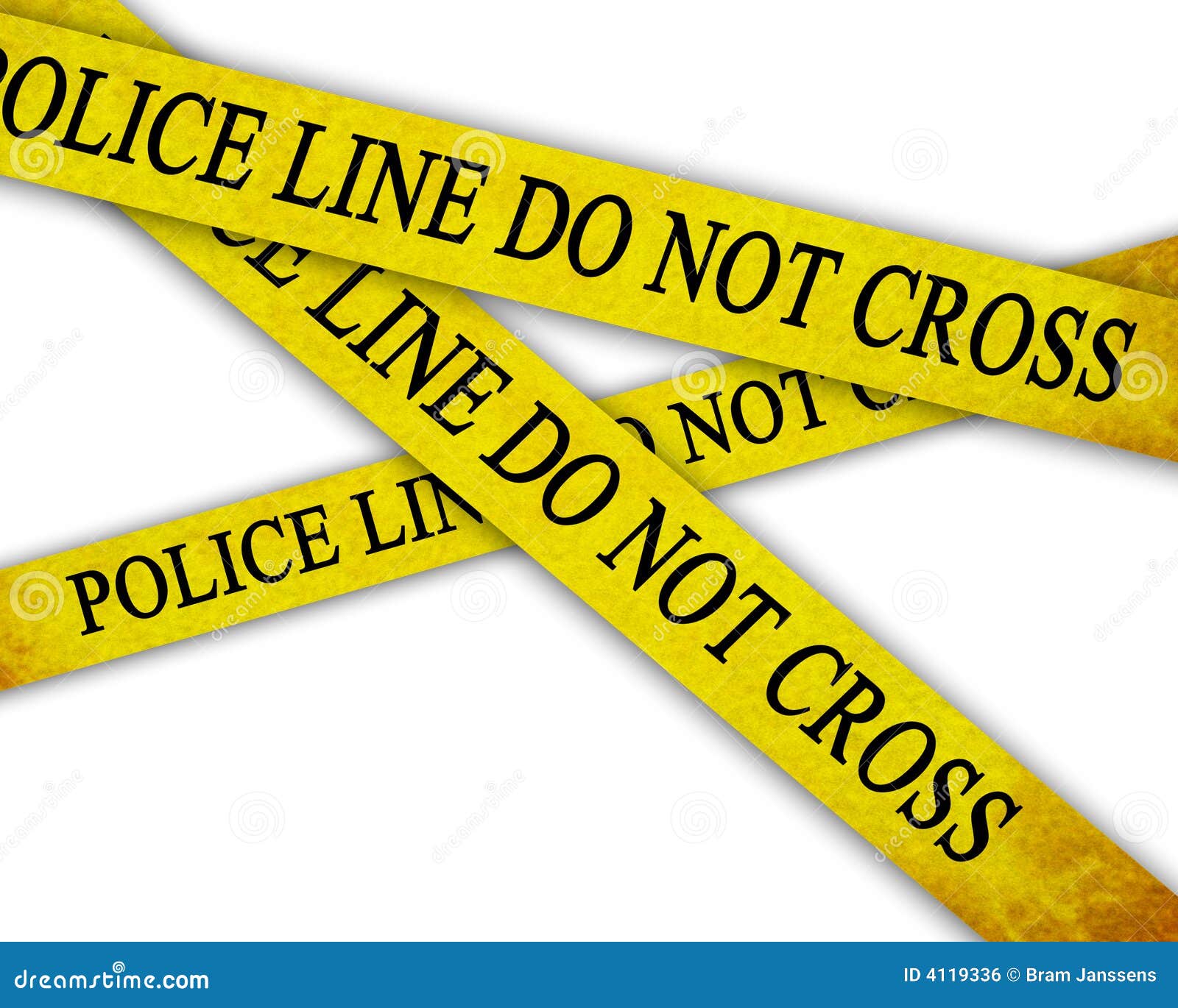 Police line stock illustration. Illustration of security - 4119336