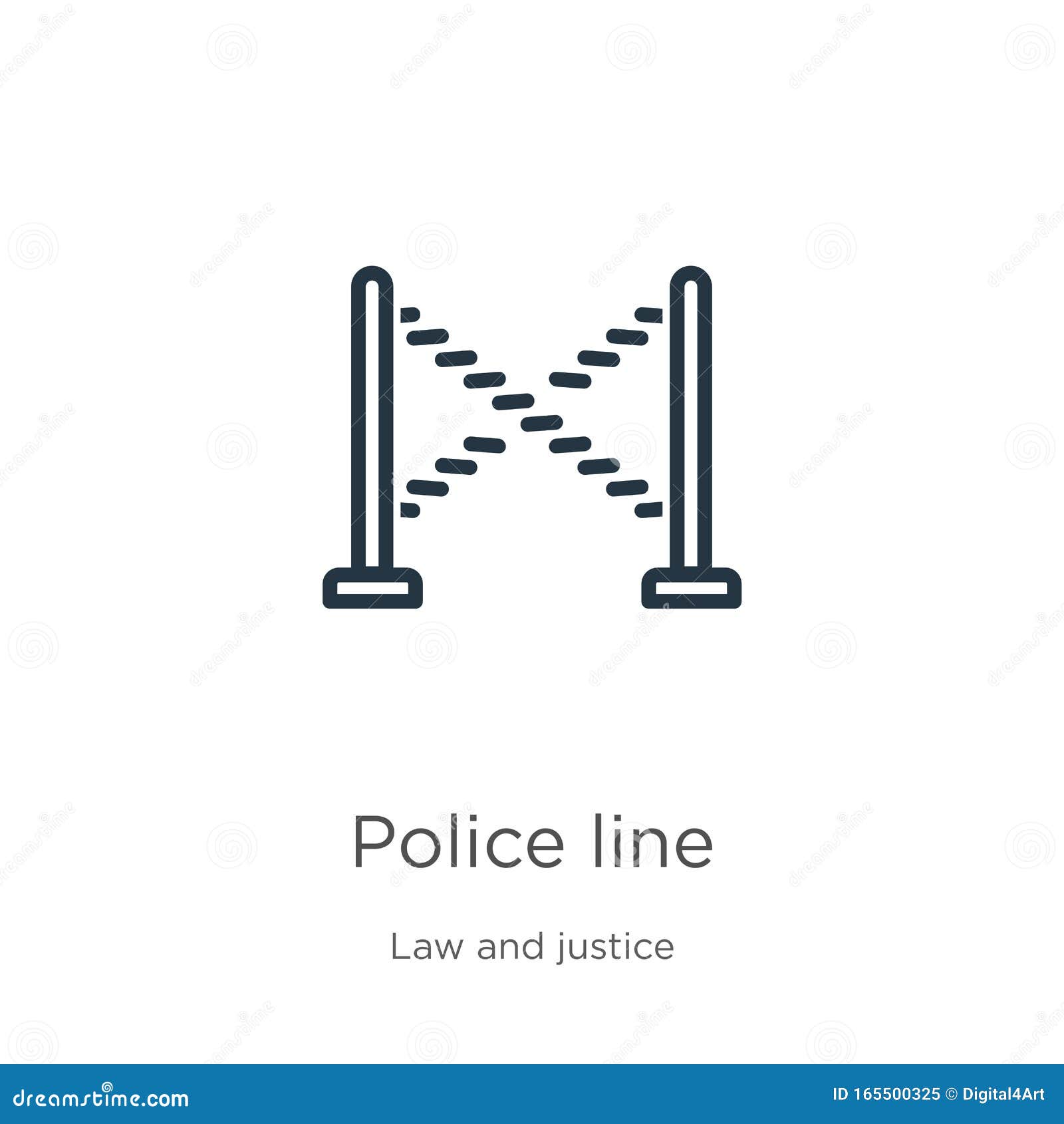 Police Line Icon 白色背景中与法律和司法收集隔离的线性警线轮廓图标线矢量向量例证 插画包括有字符 警察 Police Line Icon 白色背景中与法律和司法收集隔离的线性警线轮廓图标线矢量向量例证 插画包括有字符 警察