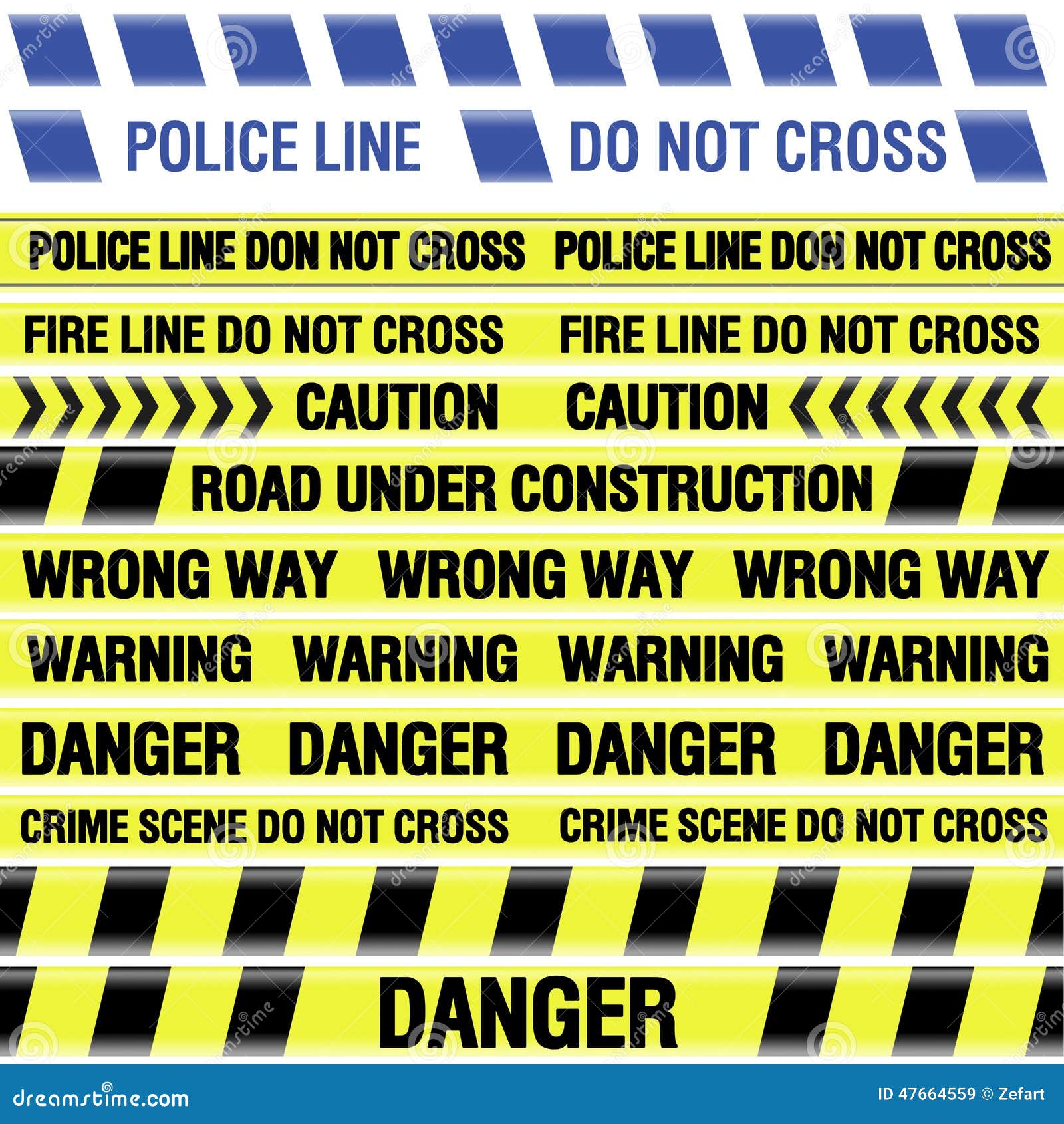 Police line tapes stock illustration. Illustration of entering 47664559