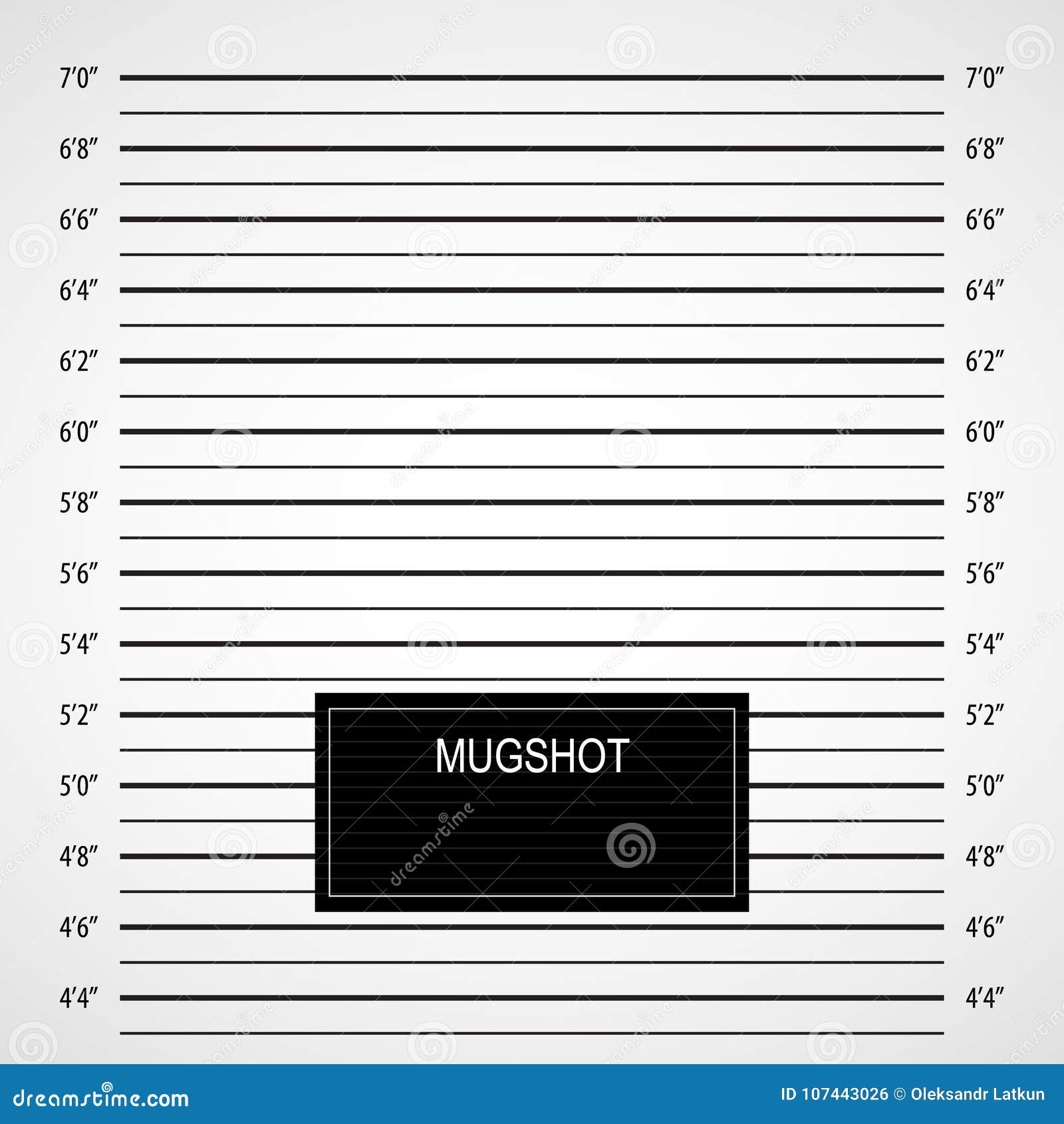Police Lineup or Mugshot Background Stock Vector - Illustration of ...