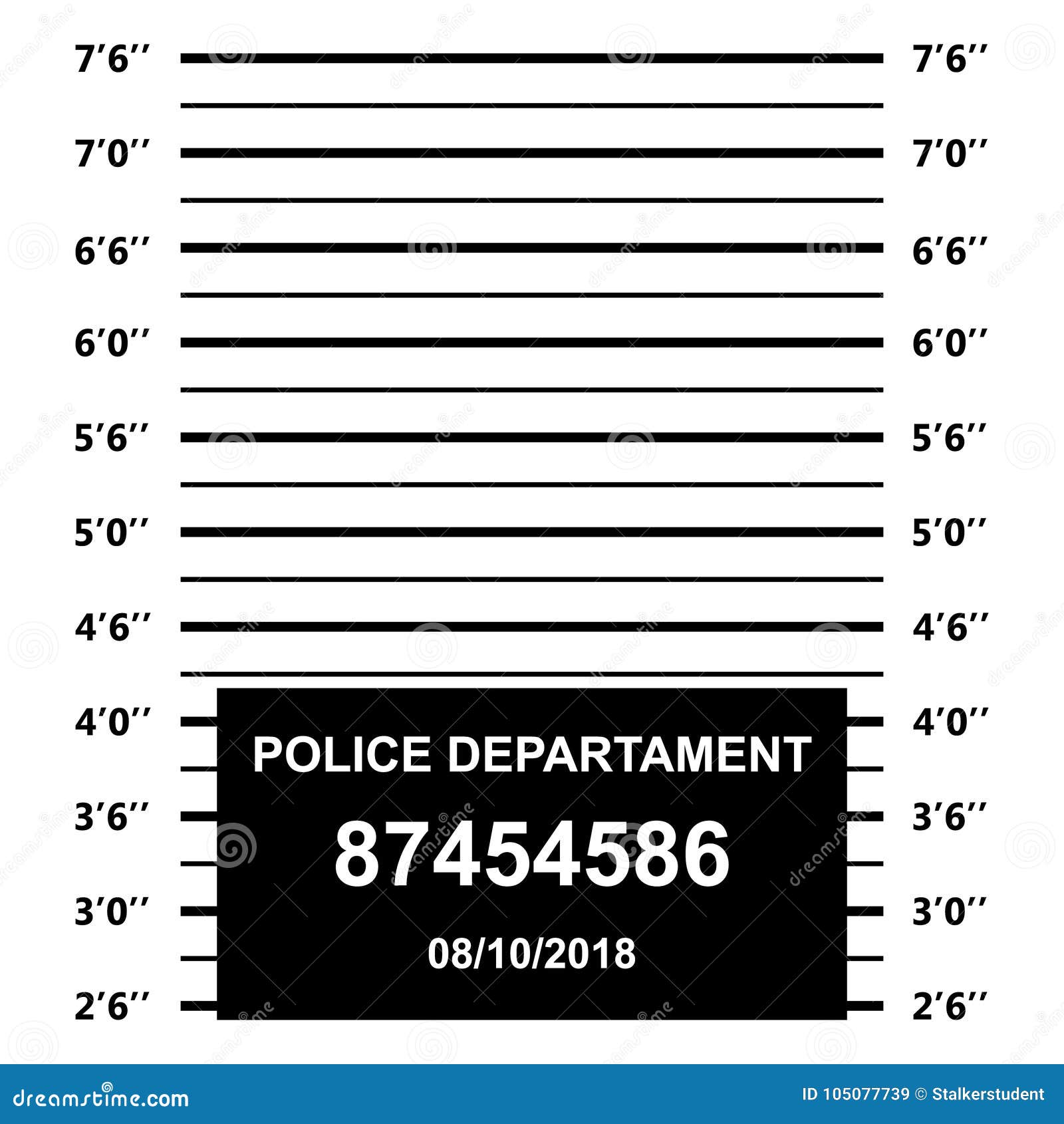 Police Height Chart Stock Illustrations – 102 Police Height Chart Stock ...