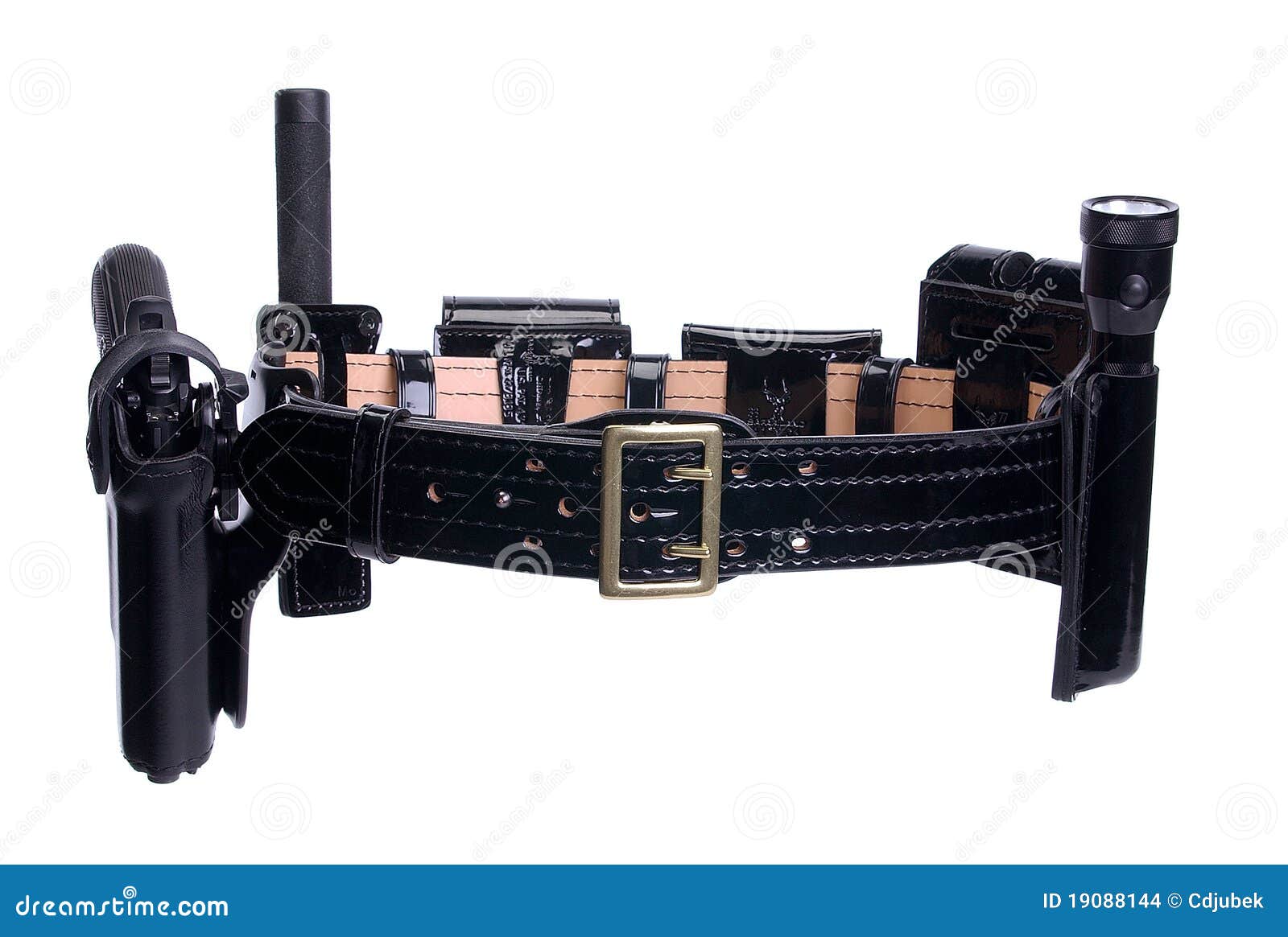 police officer gun holster belt