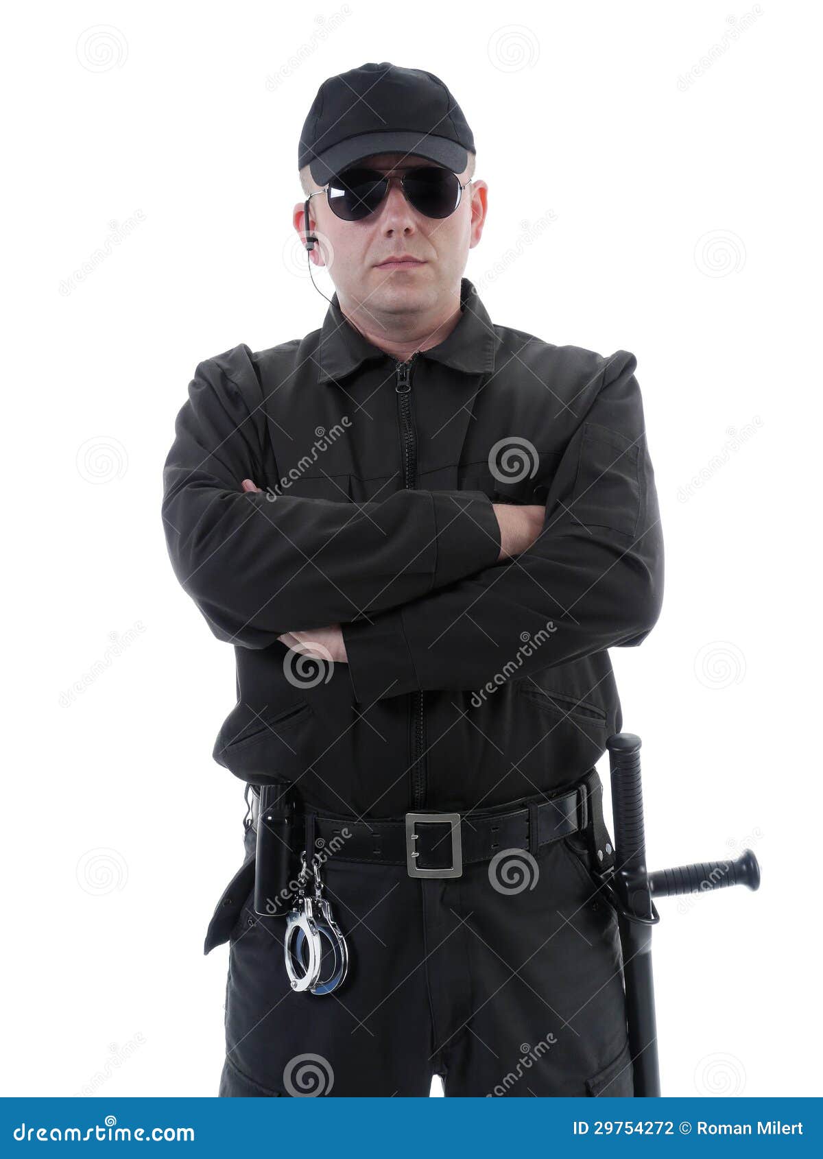 Policeman or securit