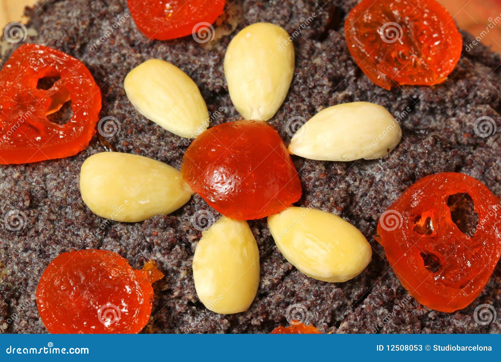 Polish Christmas Popyseed Dessert Makowki Stock Image ...