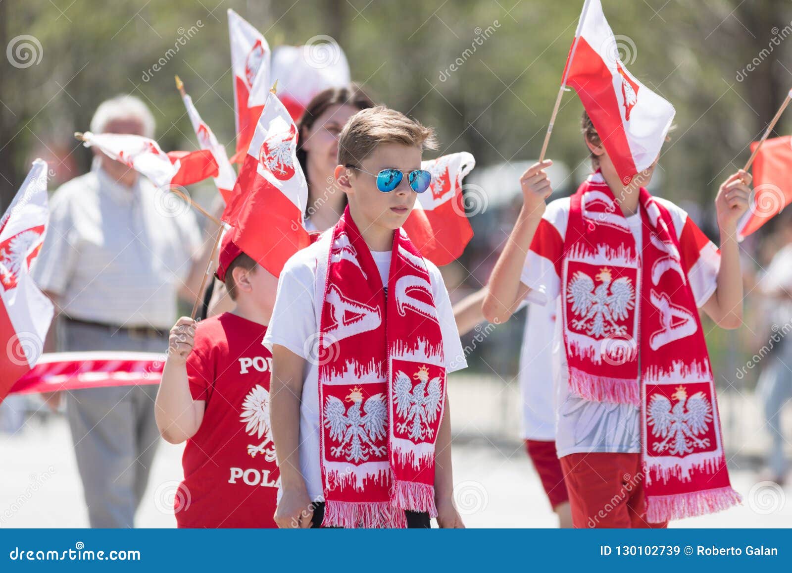 The Polish Constitution Day Parade 2018 Editorial Stock Image Image of maja, chicago 130102739