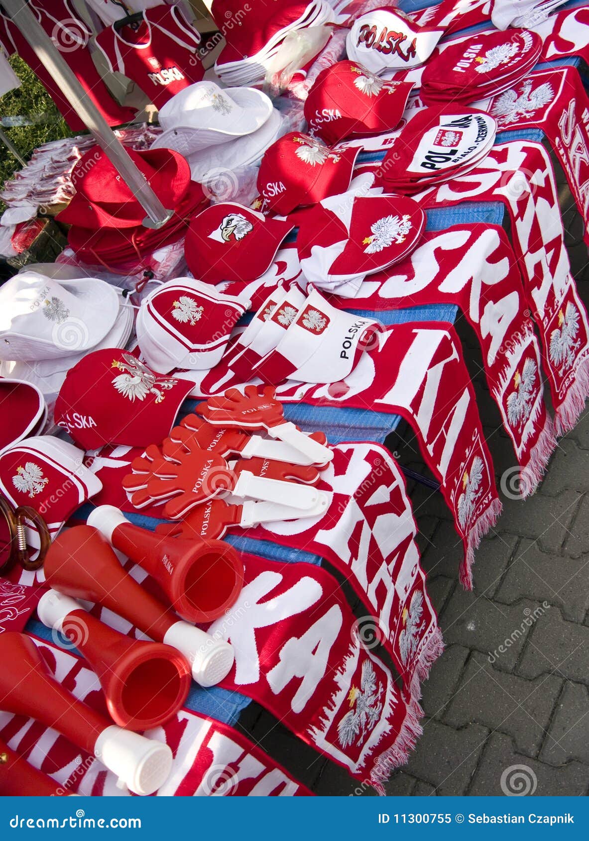 Polish fan accessories stock image. Image of poland, shawls 11300755