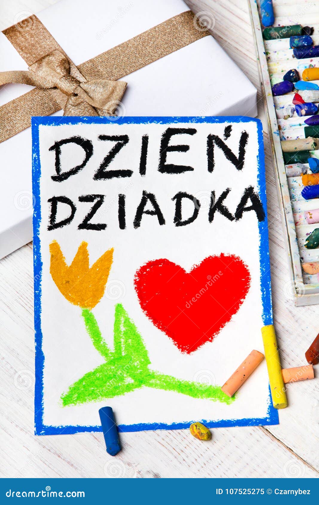 Download Polish Grandfather`s Day Card With Words: Grandfather`s ...