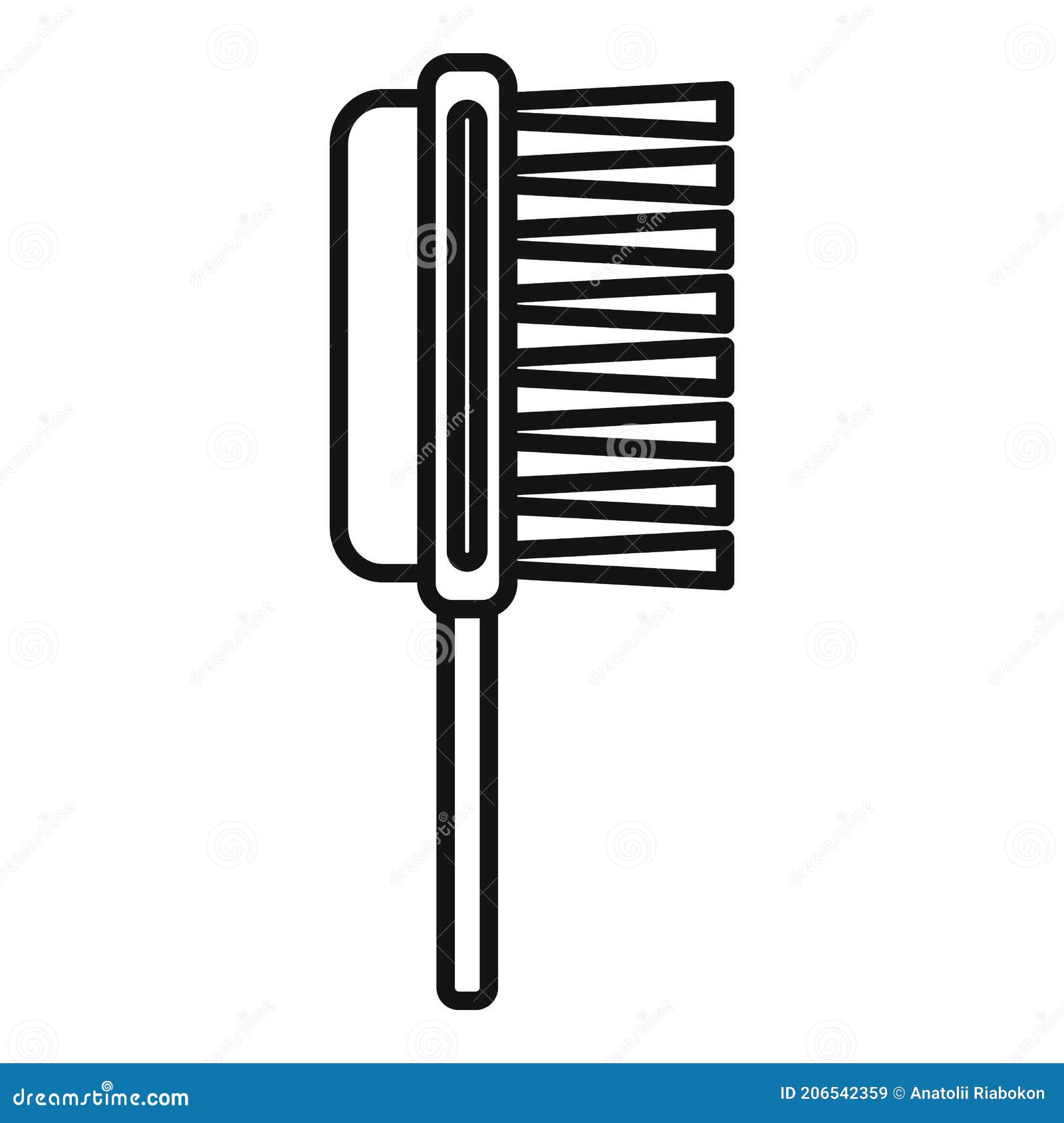 Polish Nail Cleaner Icon, Outline Style Stock Illustration