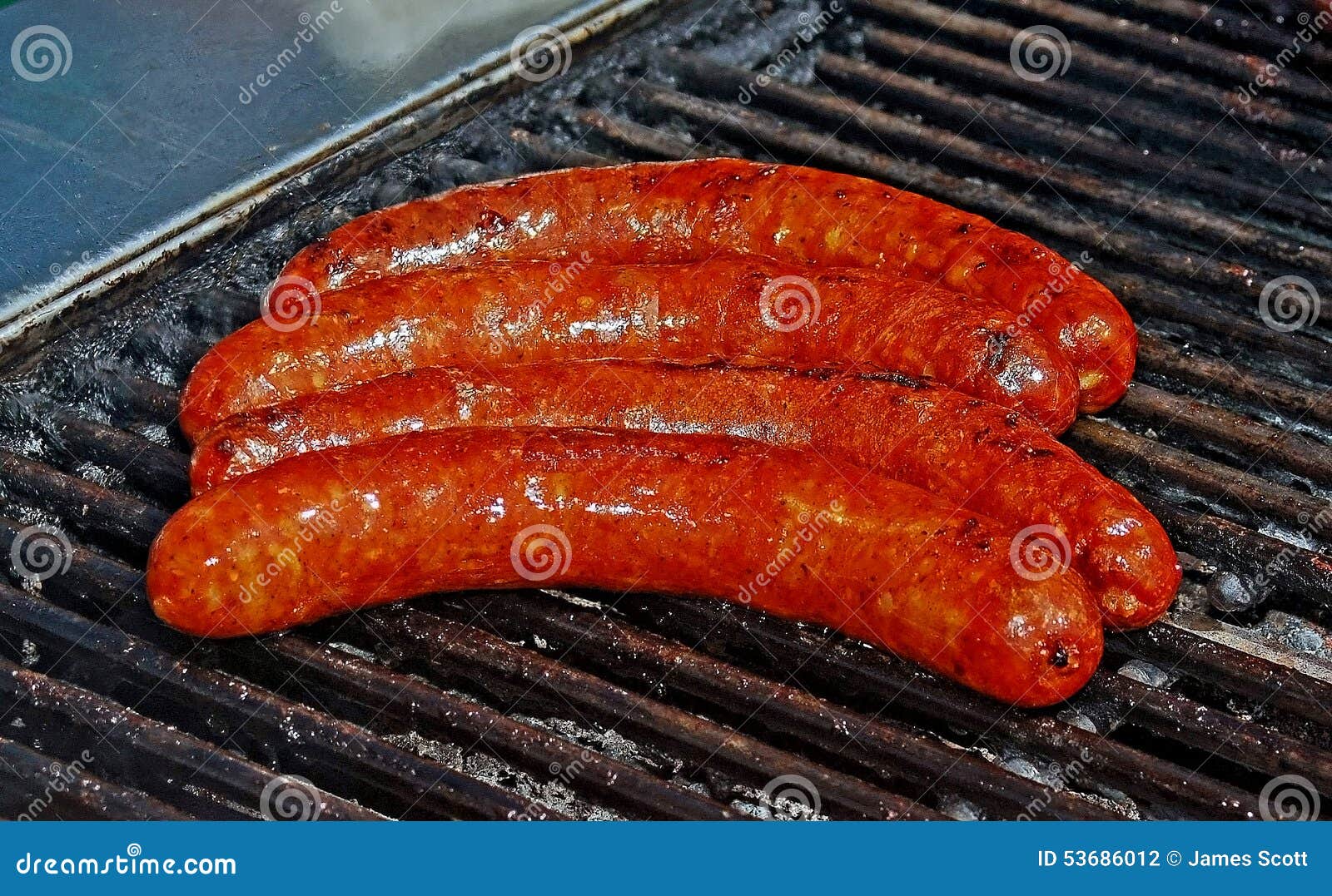 Polish Sausage stock photo. Image of cuisine, smoked 53686012