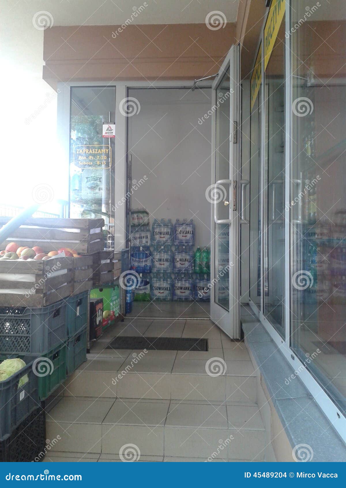 Polish store editorial stock image. Image of supermarket 45489204