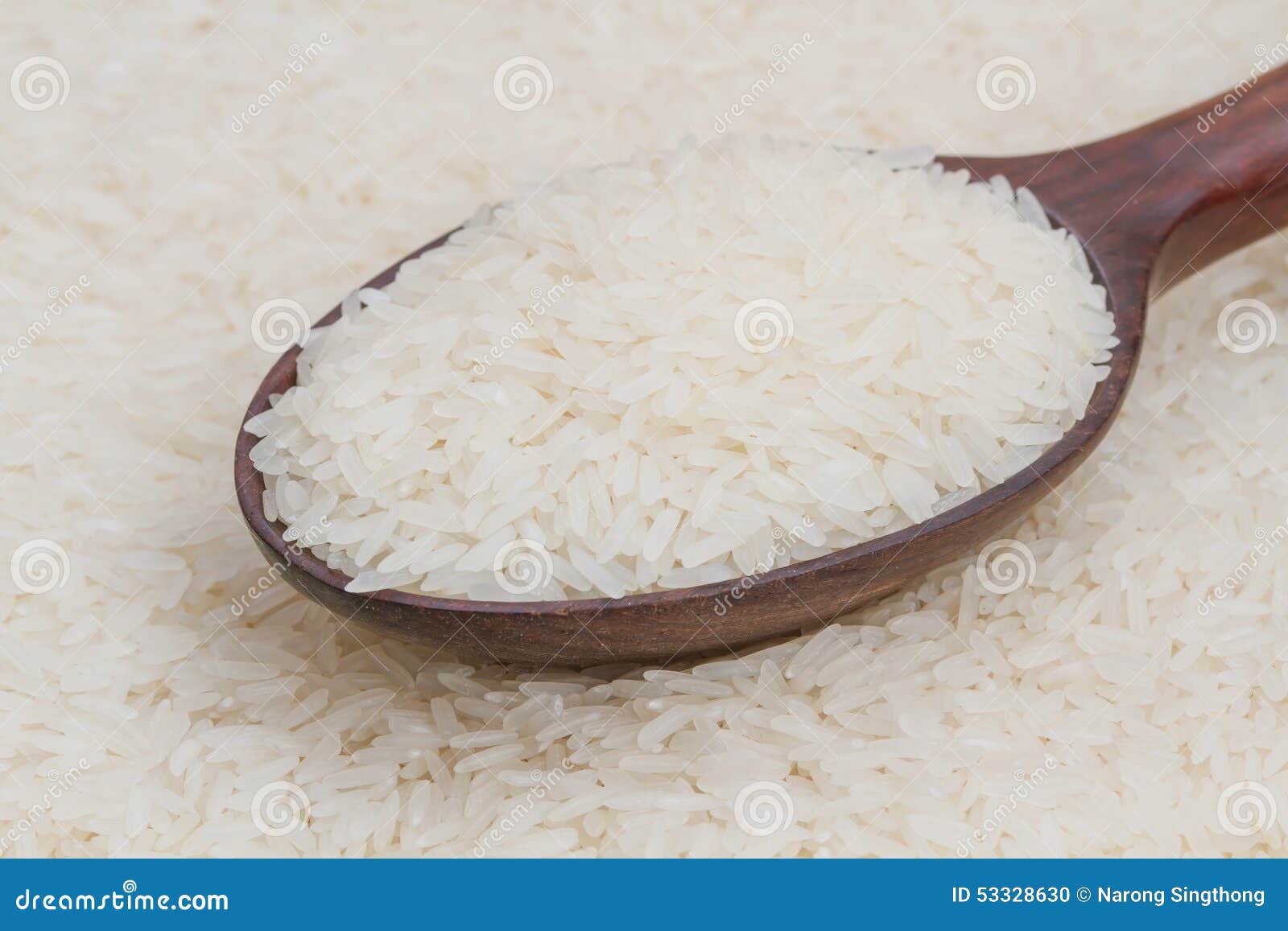 Polished rice stock photo. Image of wooden, aromatic 53328630