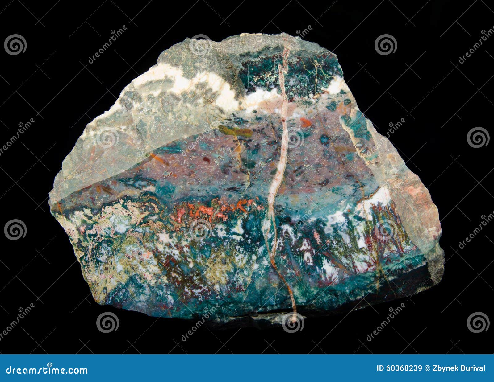 Polished slab of jasper stock image. Image of polished 60368239