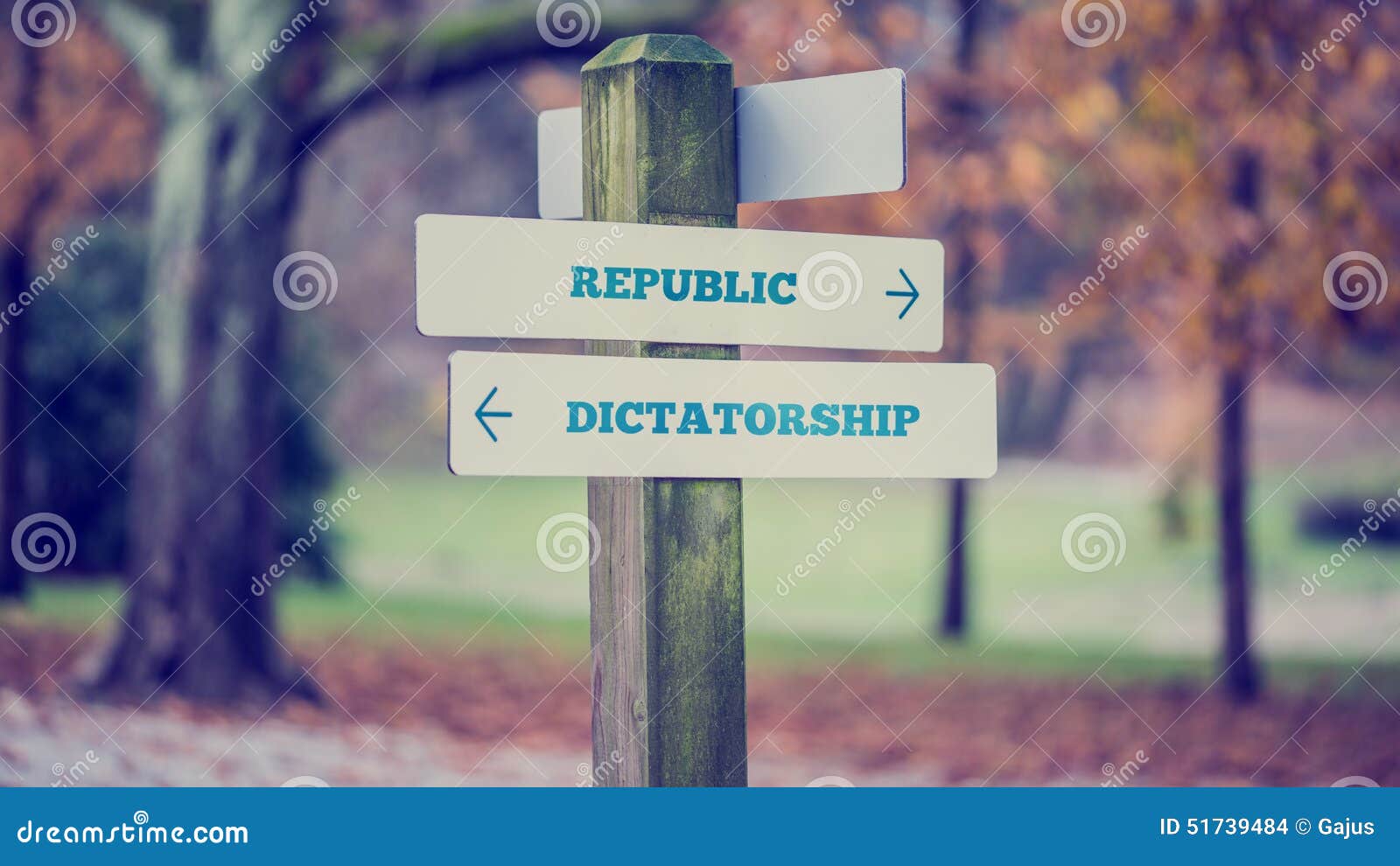 political concept - republic - dictatorship