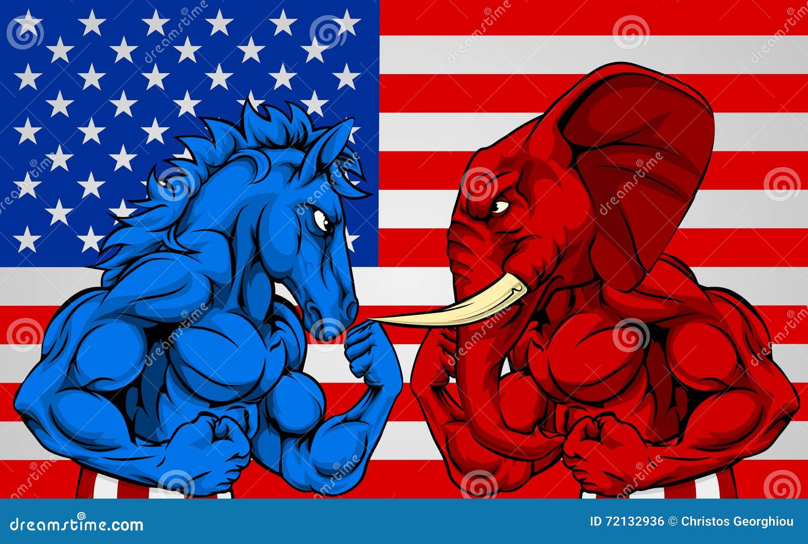 American Politics Concept Vector Illustration | CartoonDealer.com #27251834
