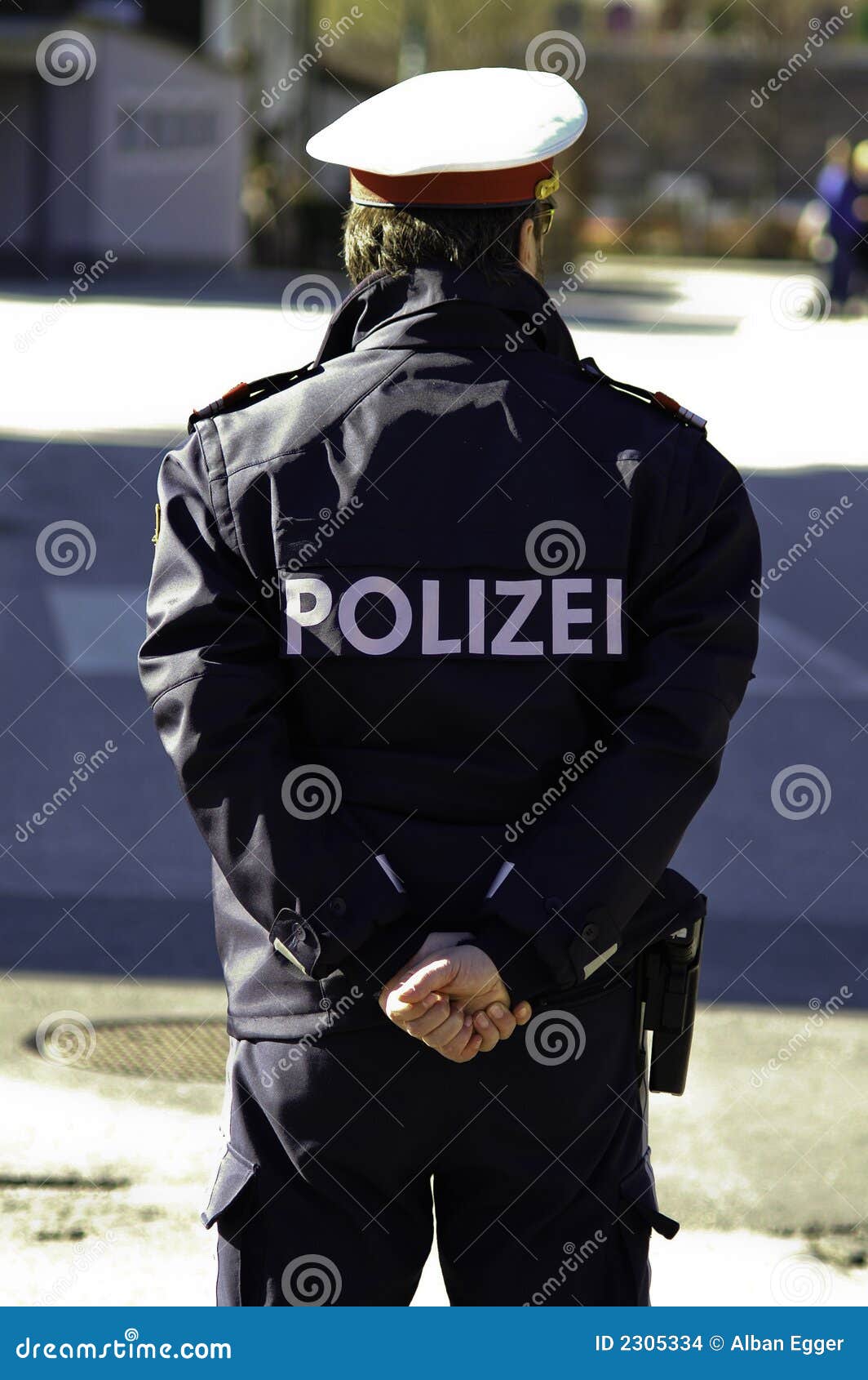 Polizei stock photo. Image of control, inspector, german - 2305334