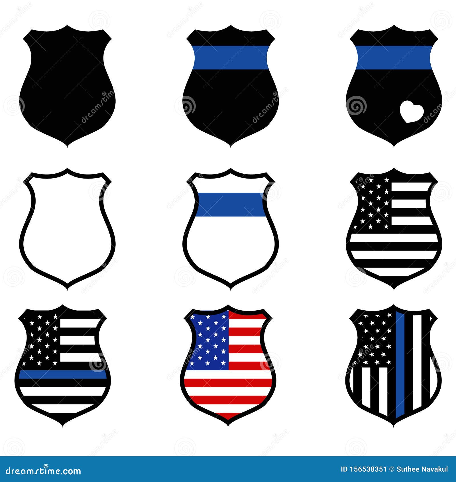 Polizeizeichen Stock Illustrationen Vektoren Kliparts 80 Stock Illustrationen