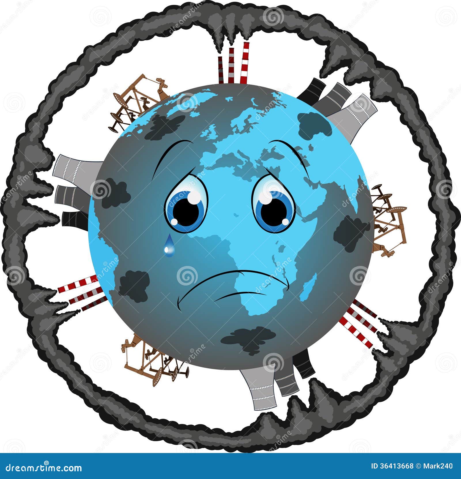 earth pollution clipart - photo #16