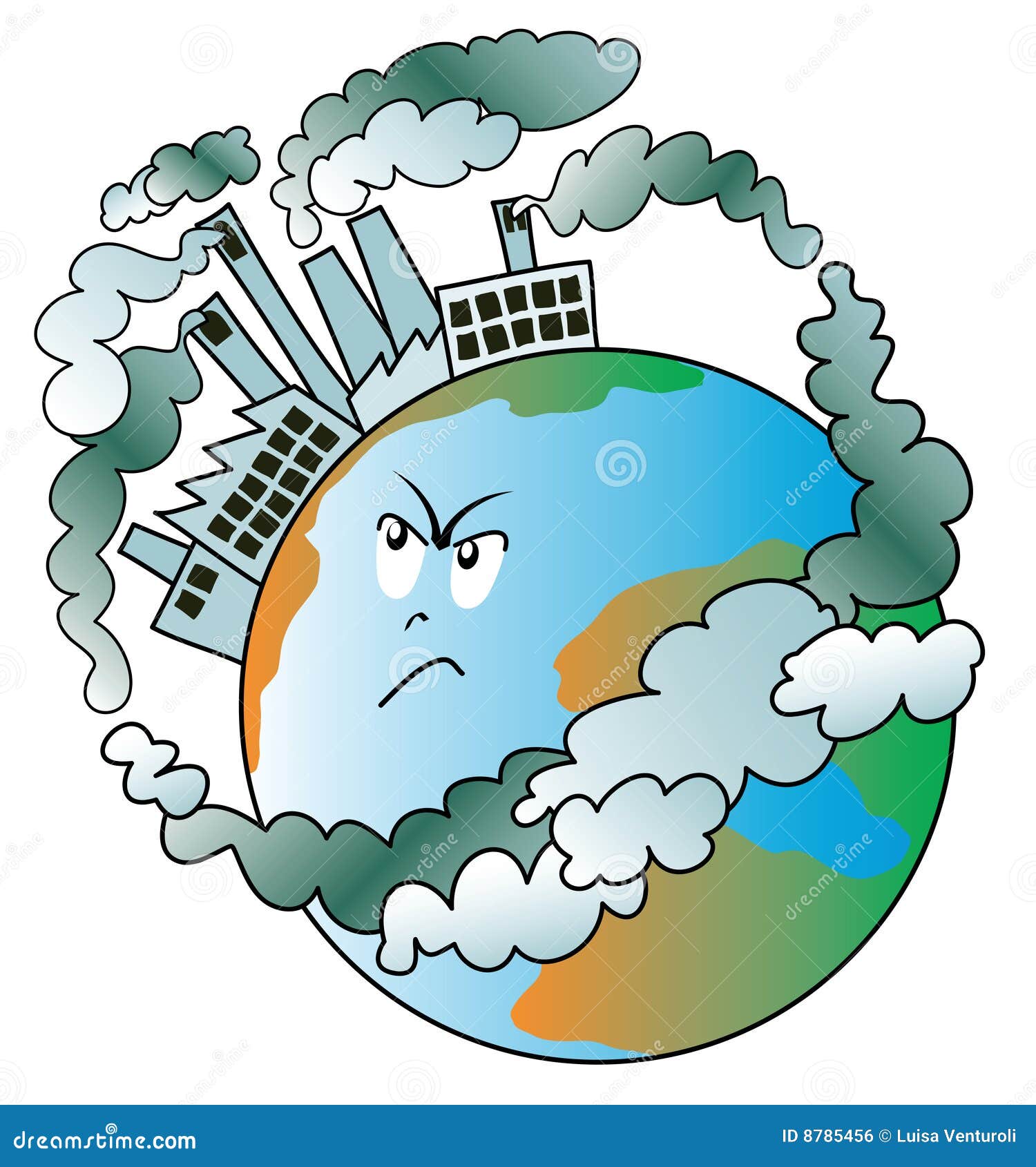 earth pollution clipart - photo #5