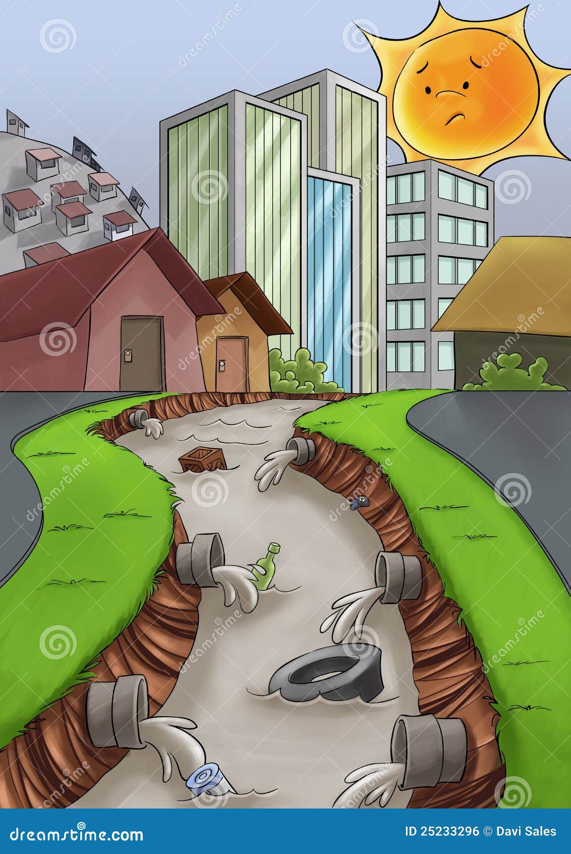 Environmental pollution drawing images Stock Photos - Page 1 : Masterfile