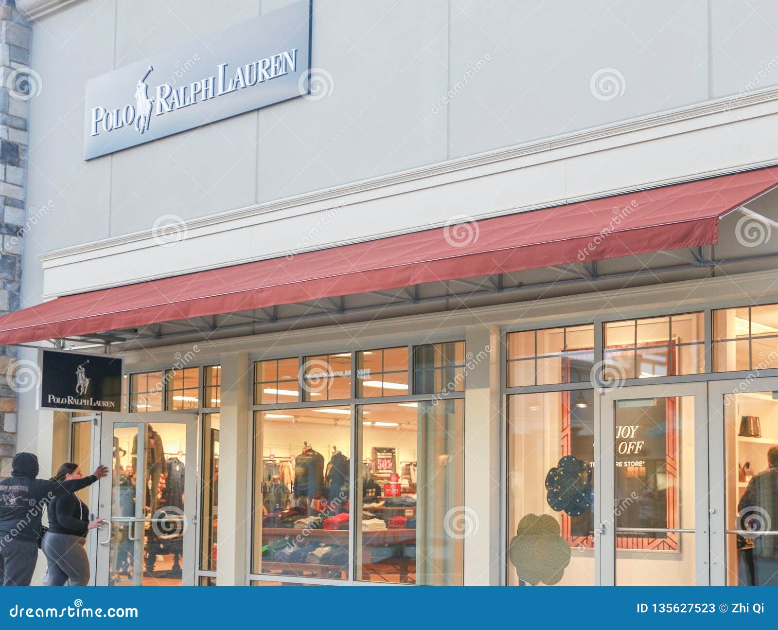 Entrance To a Polo Ralph Lauren Shop Editorial Stock Photo - Image