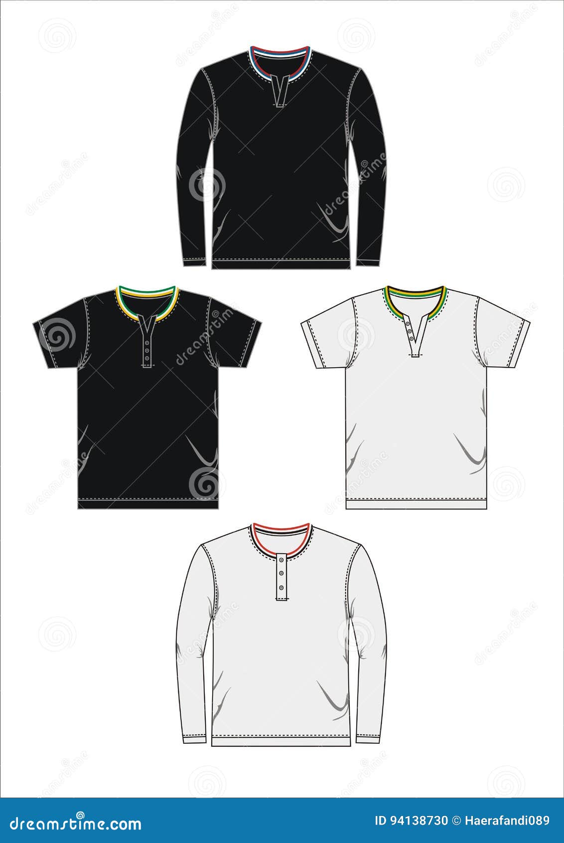 Polo shirt template stock vector. Illustration of icon - 94138730