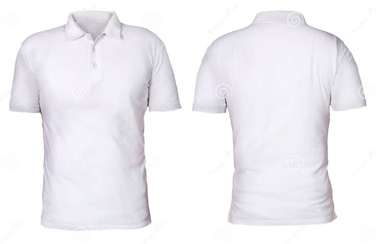 Polo Shirt Template Mock Up Stock Image - Image of polo, male: 122132051
