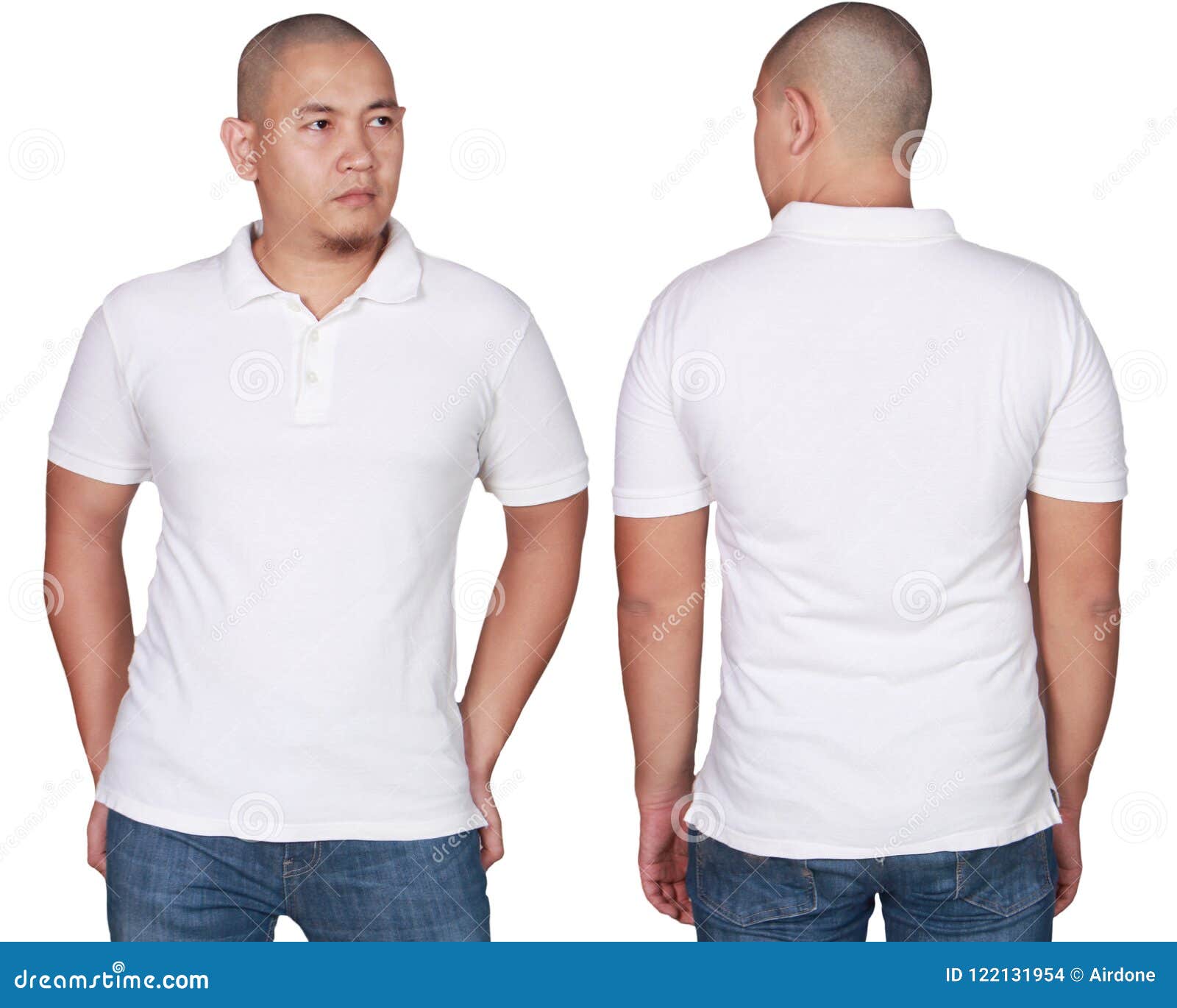 Polo Shirt Template Mock Up Stock Photo - Image of casual, person ...