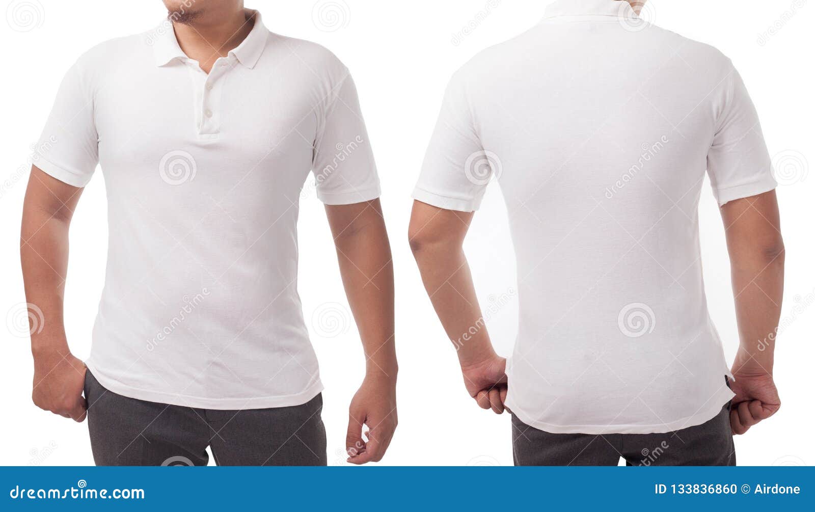 Polo Shirt Template Mock Up Stock Photo - Image of color, fashion ...