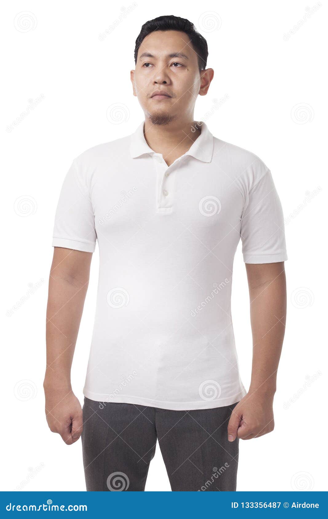 Polo Shirt Template Mock Up Stock Image - Image of copy, design: 133356487