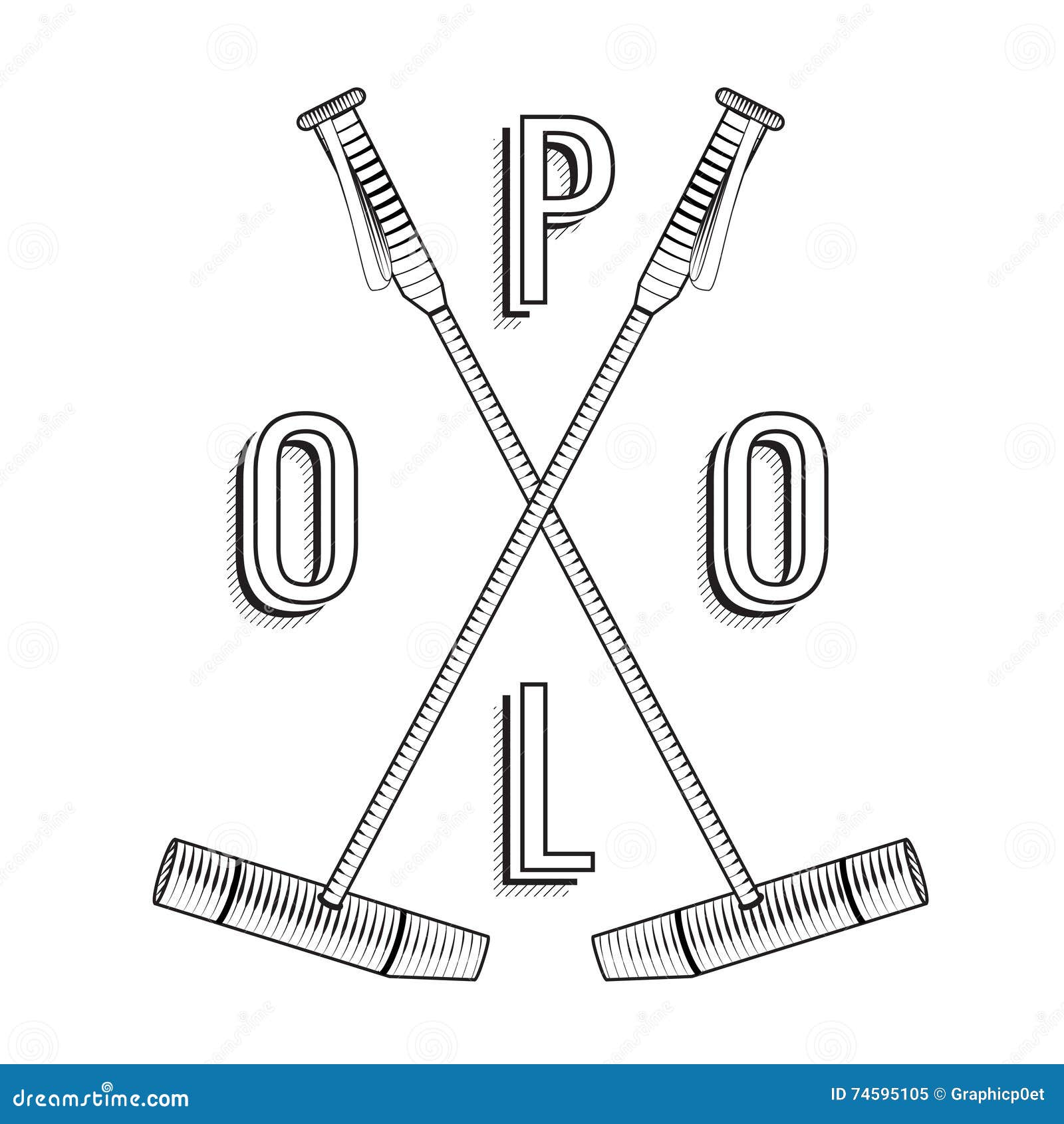 Polo Stick Stock Illustrations 569 Polo Stick Stock Illustrations