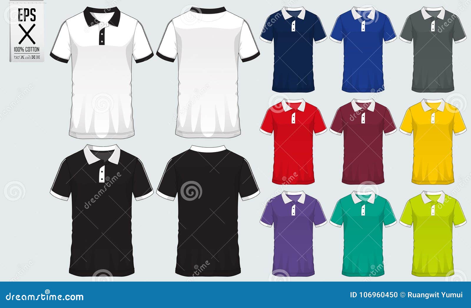 Download View Mens Soccer Polo Kit Mockup Half Side View Background ...