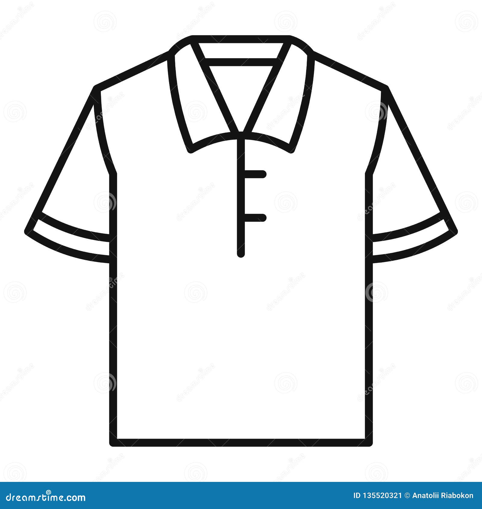 polo tee vector