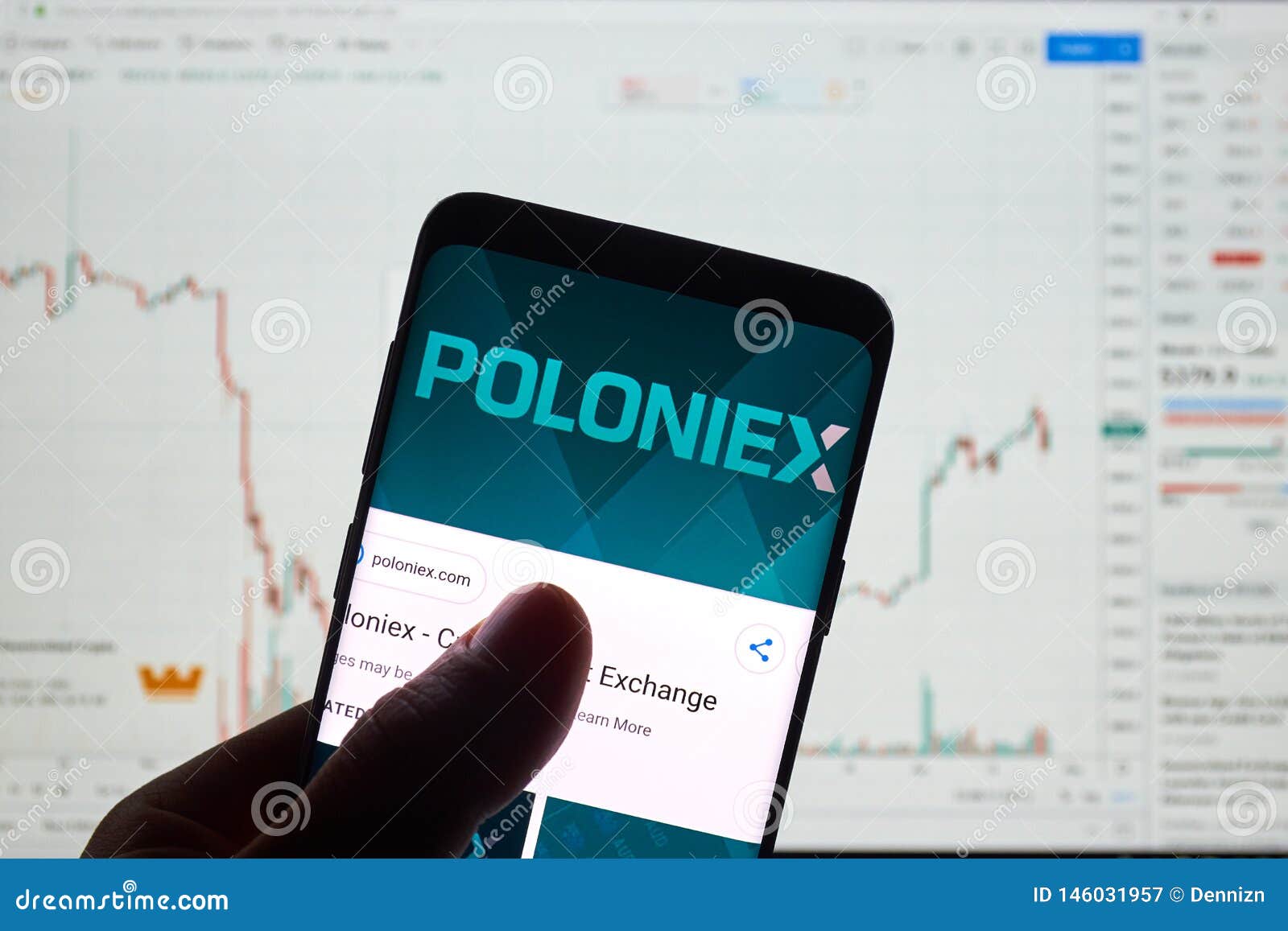 Poloniex Cryptocurrency Exchange Logo Editorial ...