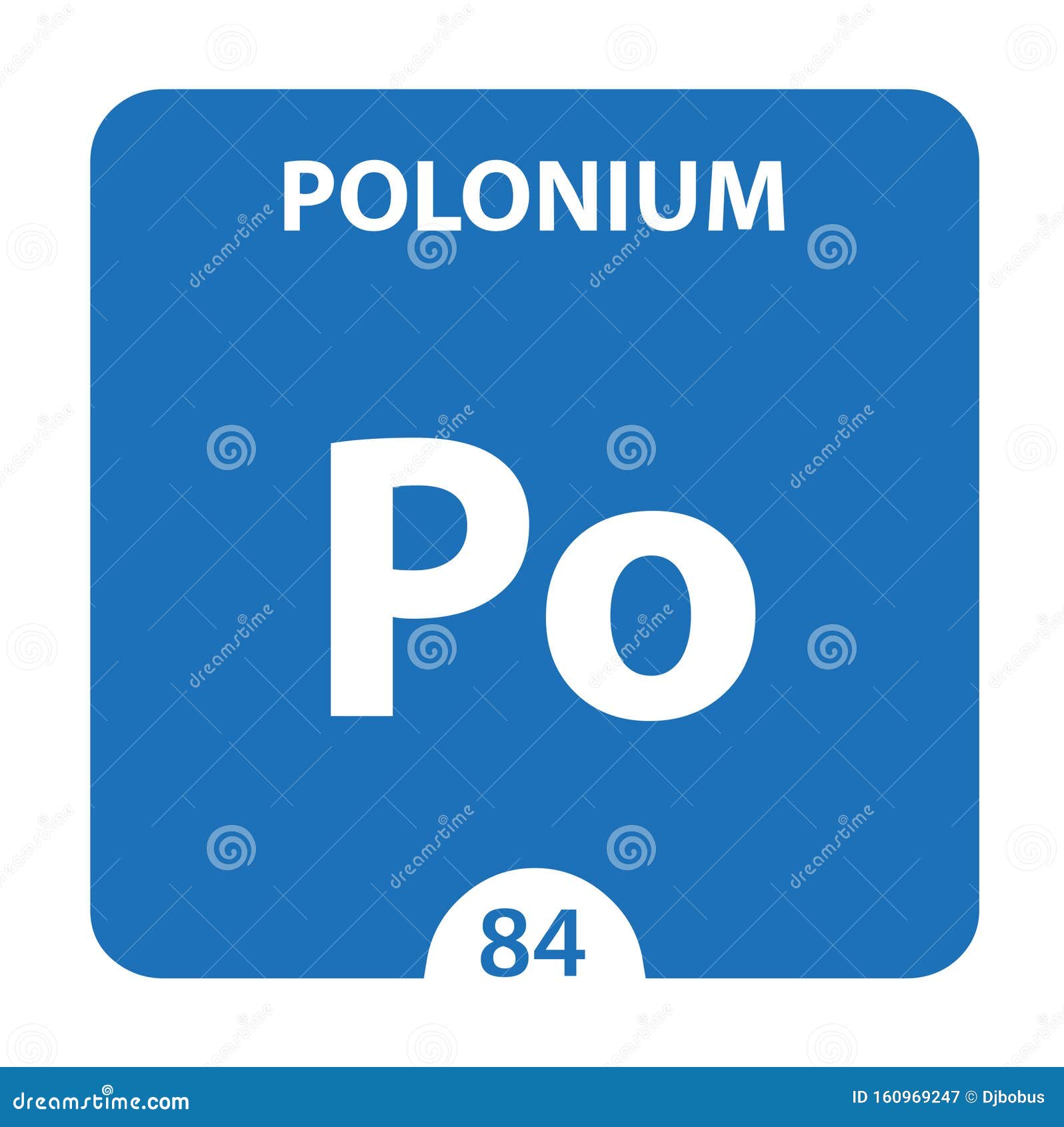 Polonium Chemical 84 Element Of Periodic Table Molecule And Communication Background Polonium Chemical Po