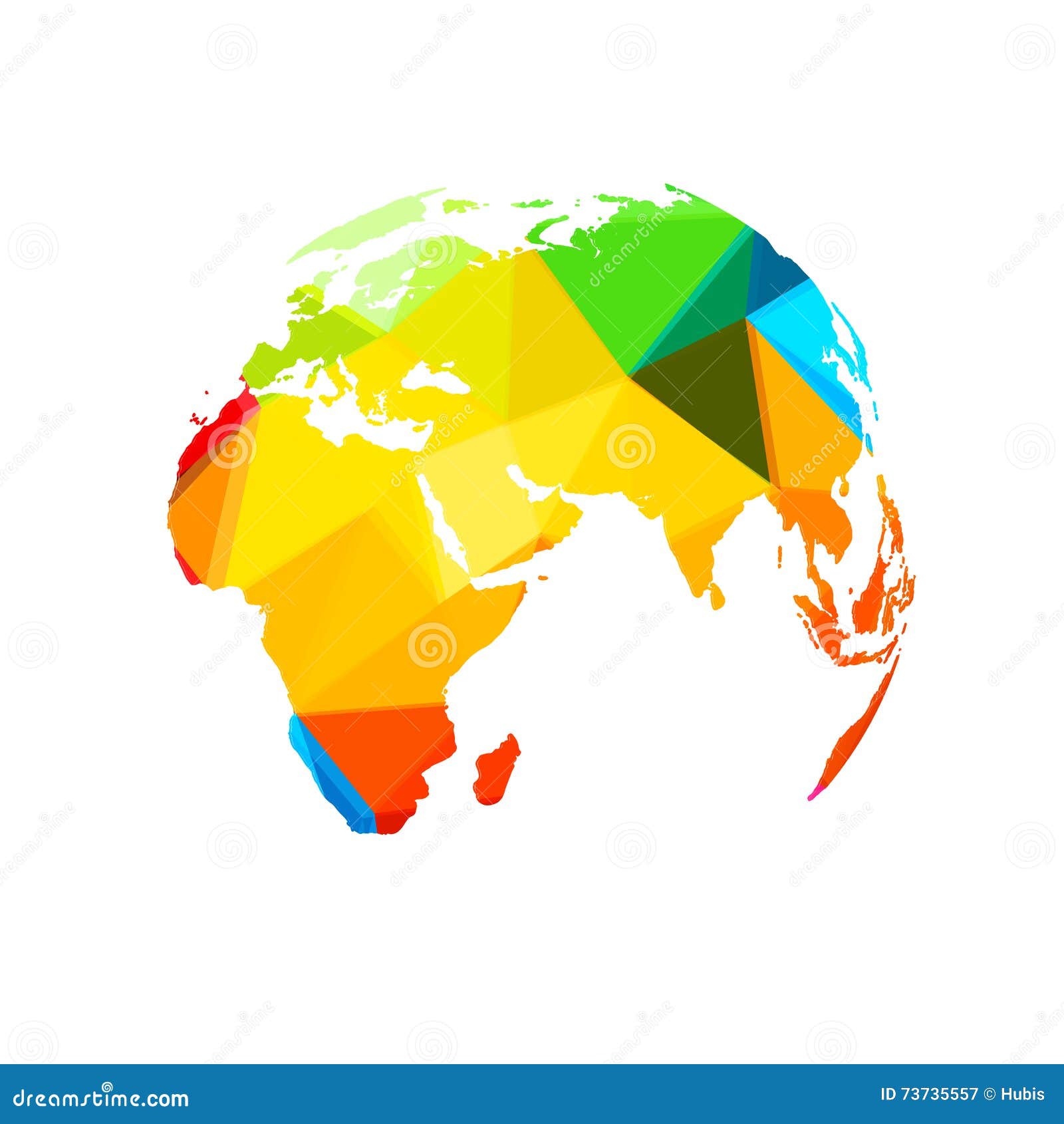 Polygon World Map Globe Template Stock Vector Illustration of rounded Polygon World Map Globe Template Stock Vector Illustration of rounded
