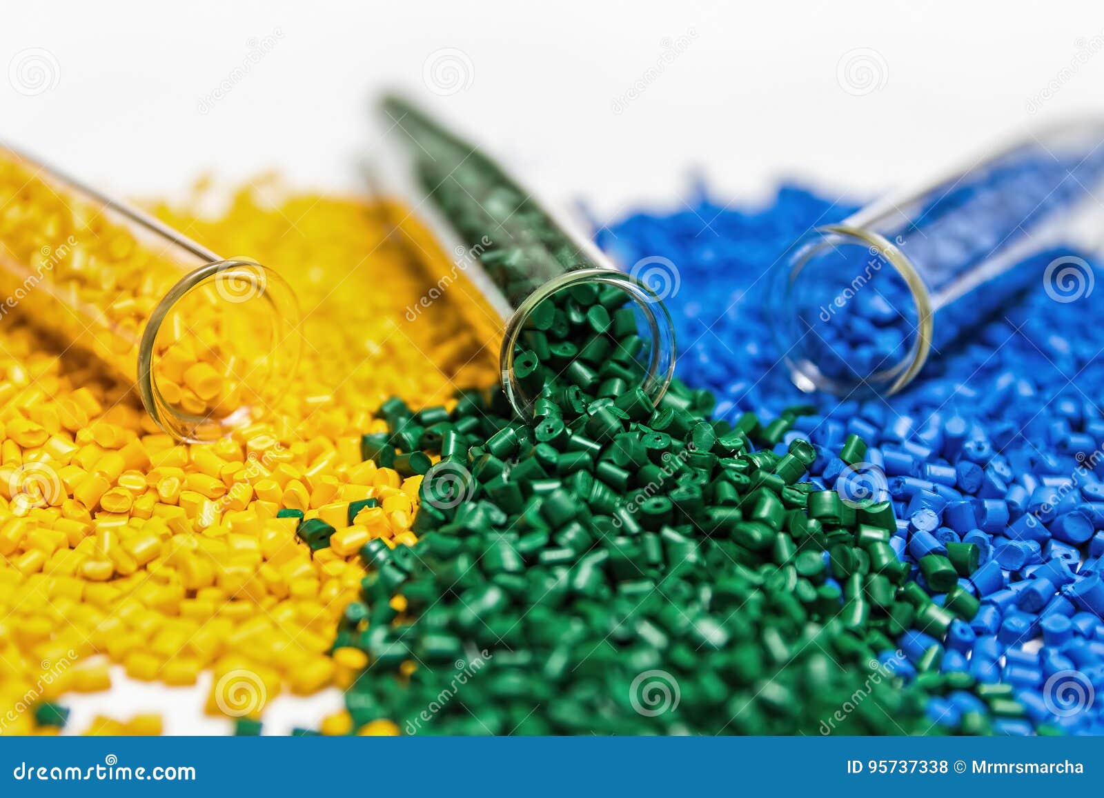 Polymeric Dye. Colorant for Plastics. Pigment in the Granules. Stock