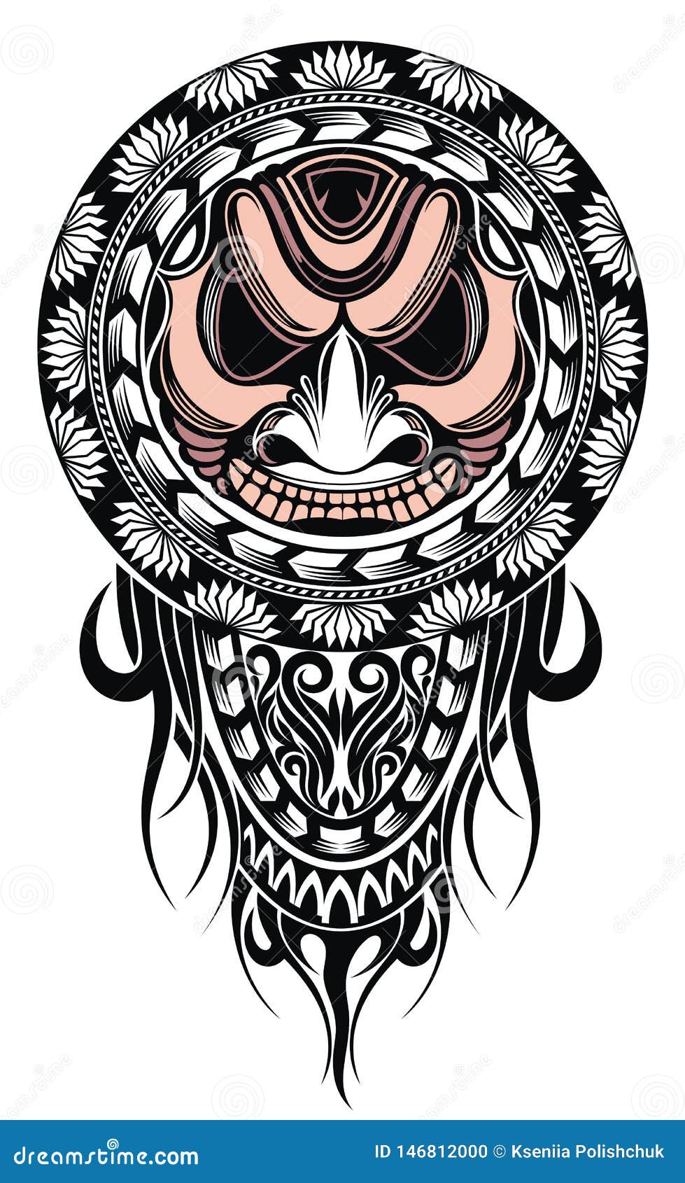 Mặt nạ hình xăm Polynesian đẹp mắt mang đầy đủ tính nghệ thuật sẽ khiến bạn yêu thích ngay từ cái nhìn đầu tiên. Cùng thưởng thức những thiết kế mới nhất với những chi tiết tinh tế đậm chất bản sắc địa phương. Bạn sẽ bị cuốn hút và đắm chìm trong thế giới của nghệ thuật Polynesian.