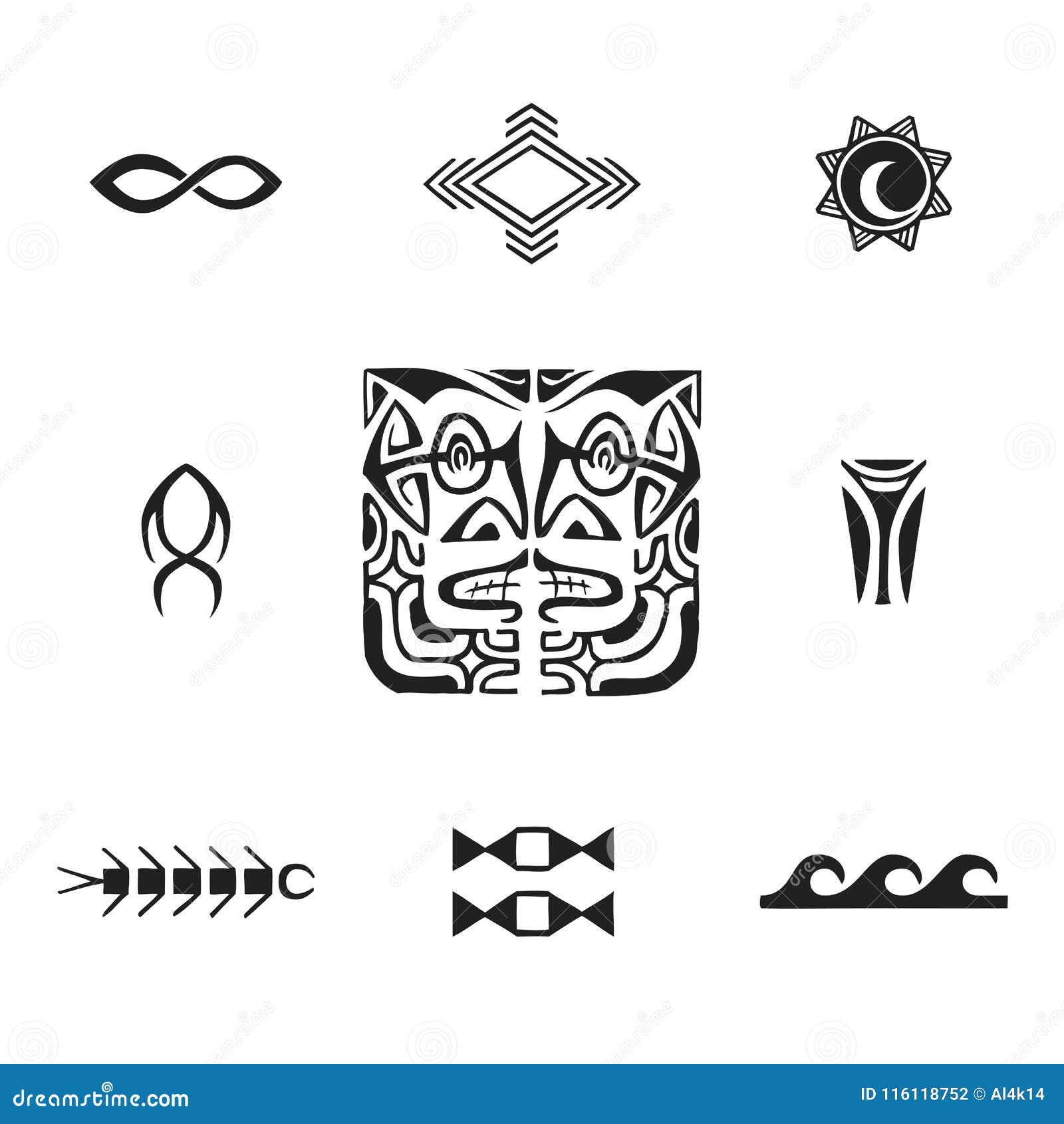 Polynesian Tattoo Symbols  Meanings  Marquesan Cross  ClipArt Best   ClipArt Best
