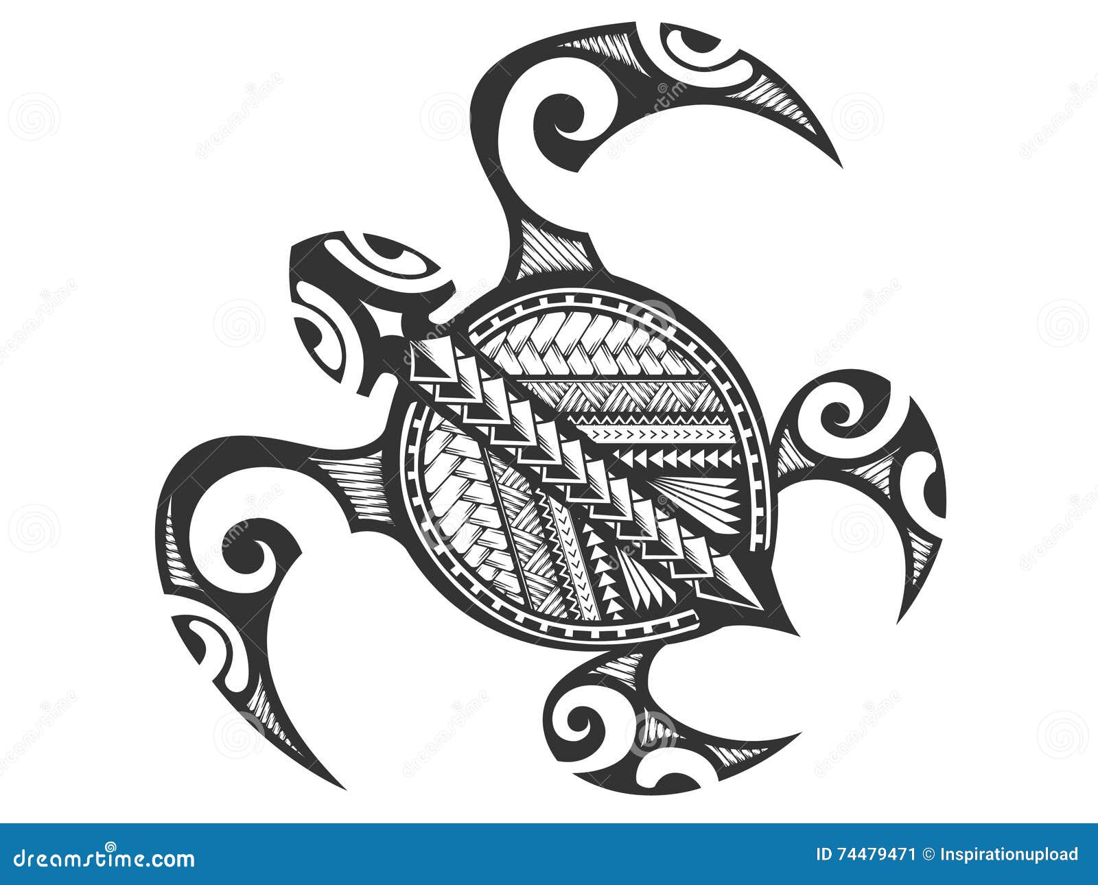 92 Turtle Tattoos Polynesian Hawaiian Tribal Turtle Designs Images Stock  Photos  Vectors  Shutterstock