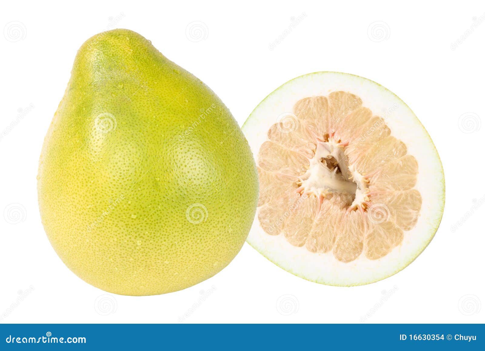 Pomelo fruit stock photo. Image of isolated, yellow, pomelo 16630354